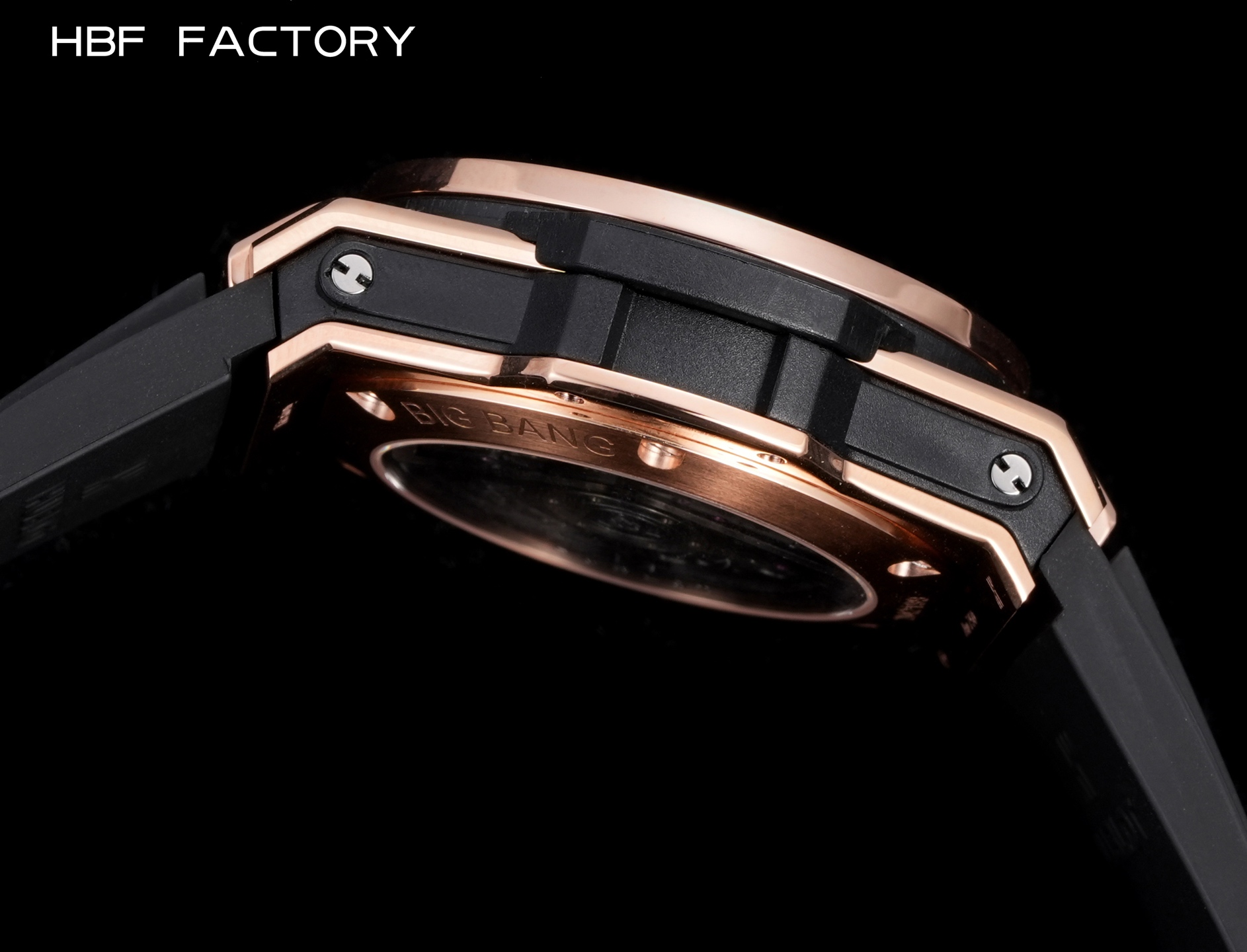 1650💰HBF FACTORY V2版 宇舶(恒宝)HUBLOT ——英勇无畏,拳拳出击,简称“HUB”“恒宝”,BigBang大爆炸元素材料计时码表v2版❶表壳采用进口316精钢材料 设计感爆炸❷搭载7750改“HUB1242”自动机芯 计时瞬启与一键飞返 完美还原原装功能 二次增重自动摆坨 达到更稳定的走时和超低返修率❸表带采用天然橡树橡胶表带 超强防水 柔软舒适❹表镜采用天然蓝宝石玻璃 耐磨耐刮 通透零瑕疵 作为一个年轻的品牌 宇舶以张扬的个性和独特的设计在高端制造下重抹一笔青春活力 将与大家一同感受年轻的自由!!!