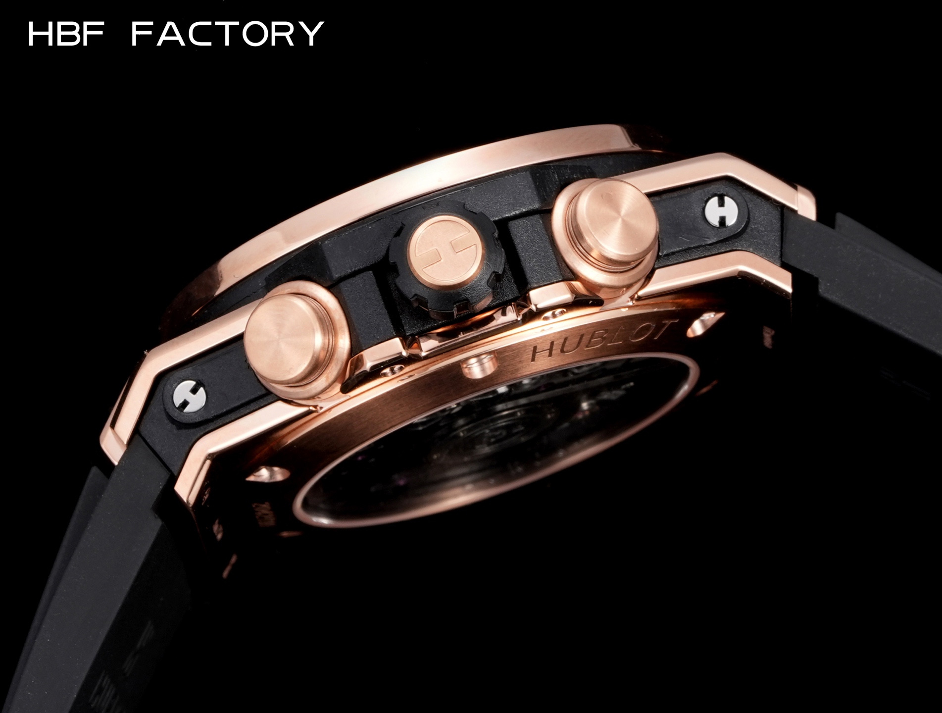 1650💰HBF FACTORY V2版 宇舶(恒宝)HUBLOT ——英勇无畏,拳拳出击,简称“HUB”“恒宝”,BigBang大爆炸元素材料计时码表v2版❶表壳采用进口316精钢材料 设计感爆炸❷搭载7750改“HUB1242”自动机芯 计时瞬启与一键飞返 完美还原原装功能 二次增重自动摆坨 达到更稳定的走时和超低返修率❸表带采用天然橡树橡胶表带 超强防水 柔软舒适❹表镜采用天然蓝宝石玻璃 耐磨耐刮 通透零瑕疵 作为一个年轻的品牌 宇舶以张扬的个性和独特的设计在高端制造下重抹一笔青春活力 将与大家一同感受年轻的自由!!!