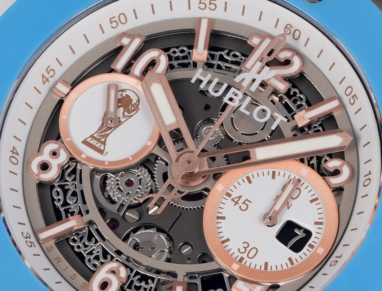 “Hublot Big Bang 3795HBF V2 Edition: Courageous Design with Modified HUB 1242 Movement and Natural Rubber Bands” - 图片 5