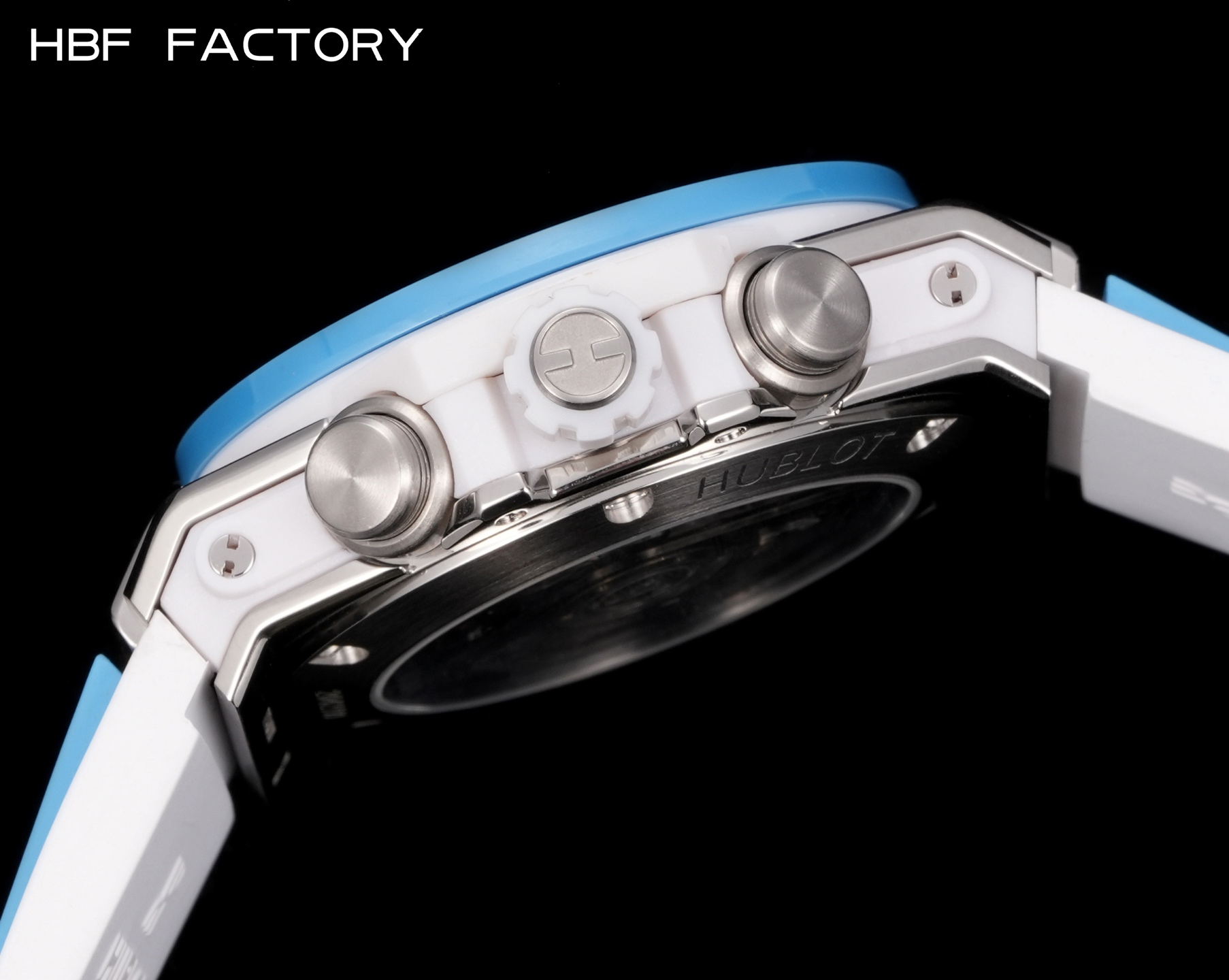 “Hublot Big Bang 3795HBF V2 Edition: Courageous Design with Modified HUB 1242 Movement and Natural Rubber Bands” - 图片 6