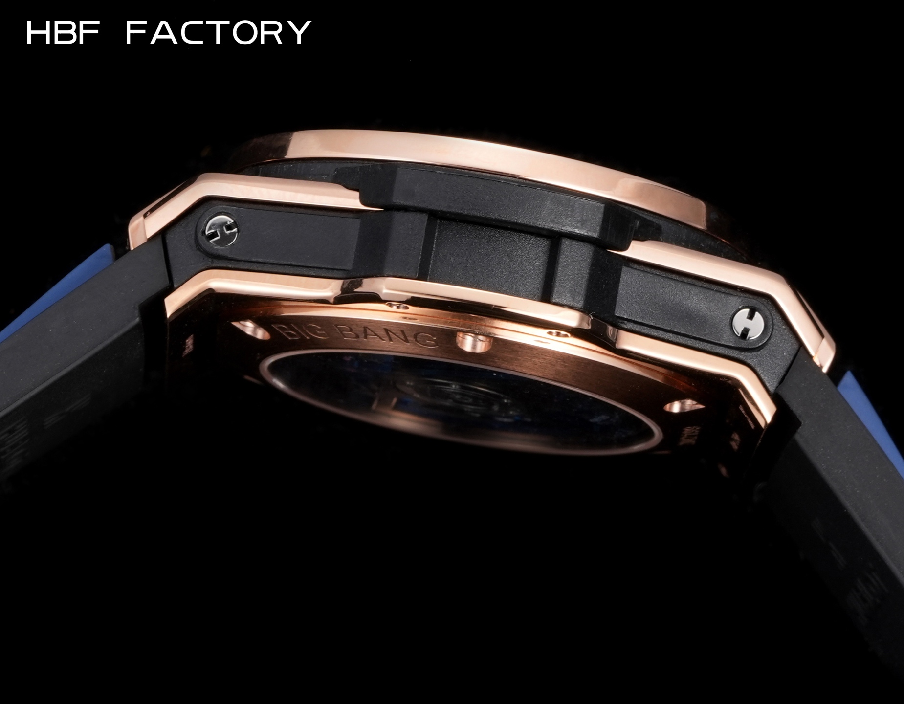 1650💰HBF  FACTORY  V2版 宇舶(恒宝)HUBLOT ——英勇无畏，拳拳出击，简称“HUB”“恒宝”，BigBang大爆炸元素材料计时码表v2版❶表壳采用进口316精钢材料 设计感爆炸❷搭载7750改“HUB1242”自动机芯 计时瞬启与一键飞返 完美还原原装功能 二次增重自动摆坨 达到更稳定的走时和超低返修率❸表带采用天然橡树橡胶表带 超强防水 柔软舒适❹表镜采用天然蓝宝石玻璃 耐磨耐刮 通透零瑕疵          作为一个年轻的品牌 宇舶以张扬的个性和独特的设计在高端制造下重抹一笔青春活力 将与大家一同感受年轻的自由！！！
