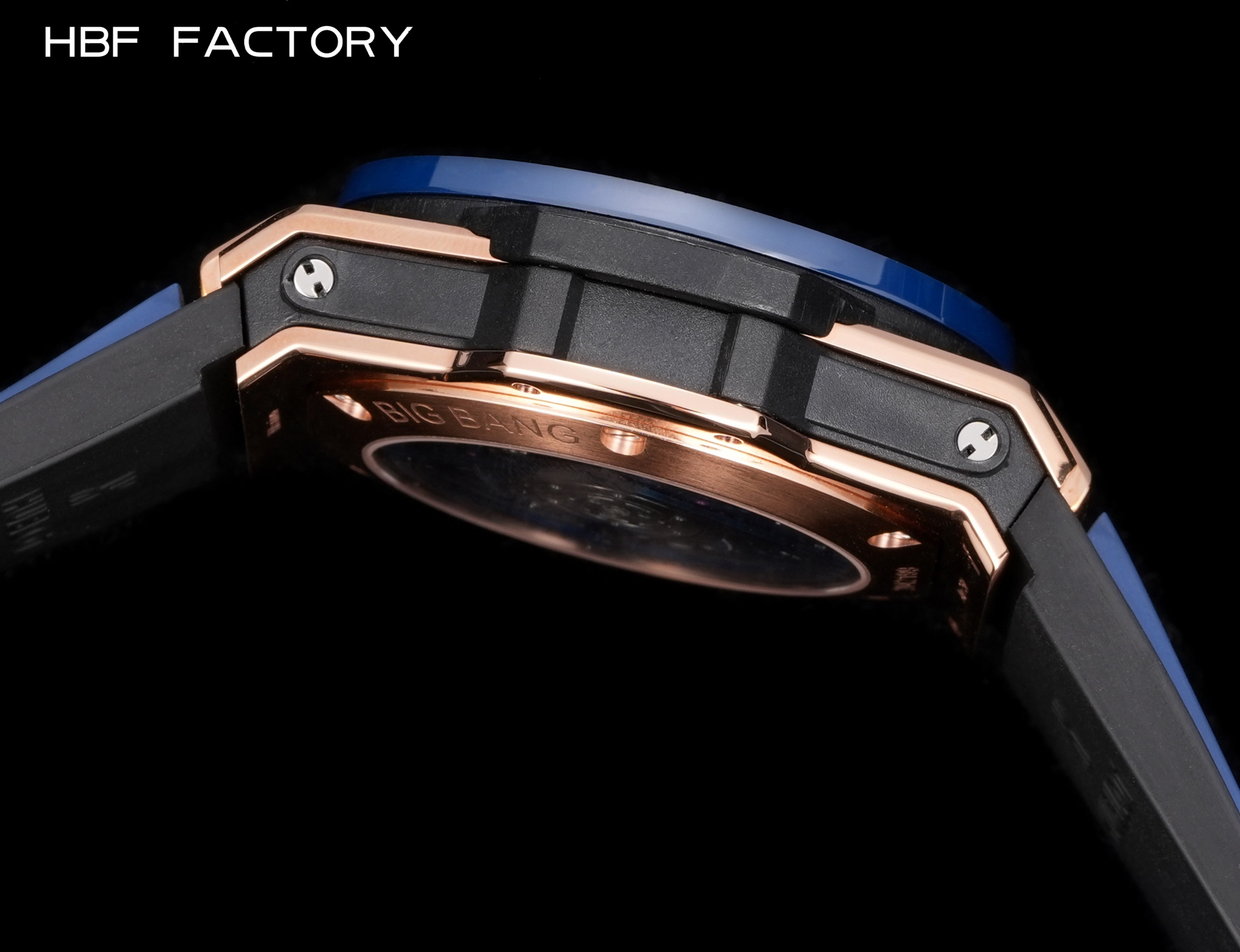 1650💰HBF  FACTORY  V2版 宇舶(恒宝)HUBLOT ——英勇无畏，拳拳出击，简称“HUB”“恒宝”，BigBang大爆炸元素材料计时码表v2版❶表壳采用进口316精钢材料 设计感爆炸❷搭载7750改“HUB1242”自动机芯 计时瞬启与一键飞返 完美还原原装功能 二次增重自动摆坨 达到更稳定的走时和超低返修率❸表带采用天然橡树橡胶表带 超强防水 柔软舒适❹表镜采用天然蓝宝石玻璃 耐磨耐刮 通透零瑕疵          作为一个年轻的品牌 宇舶以张扬的个性和独特的设计在高端制造下重抹一笔青春活力 将与大家一同感受年轻的自由！！！