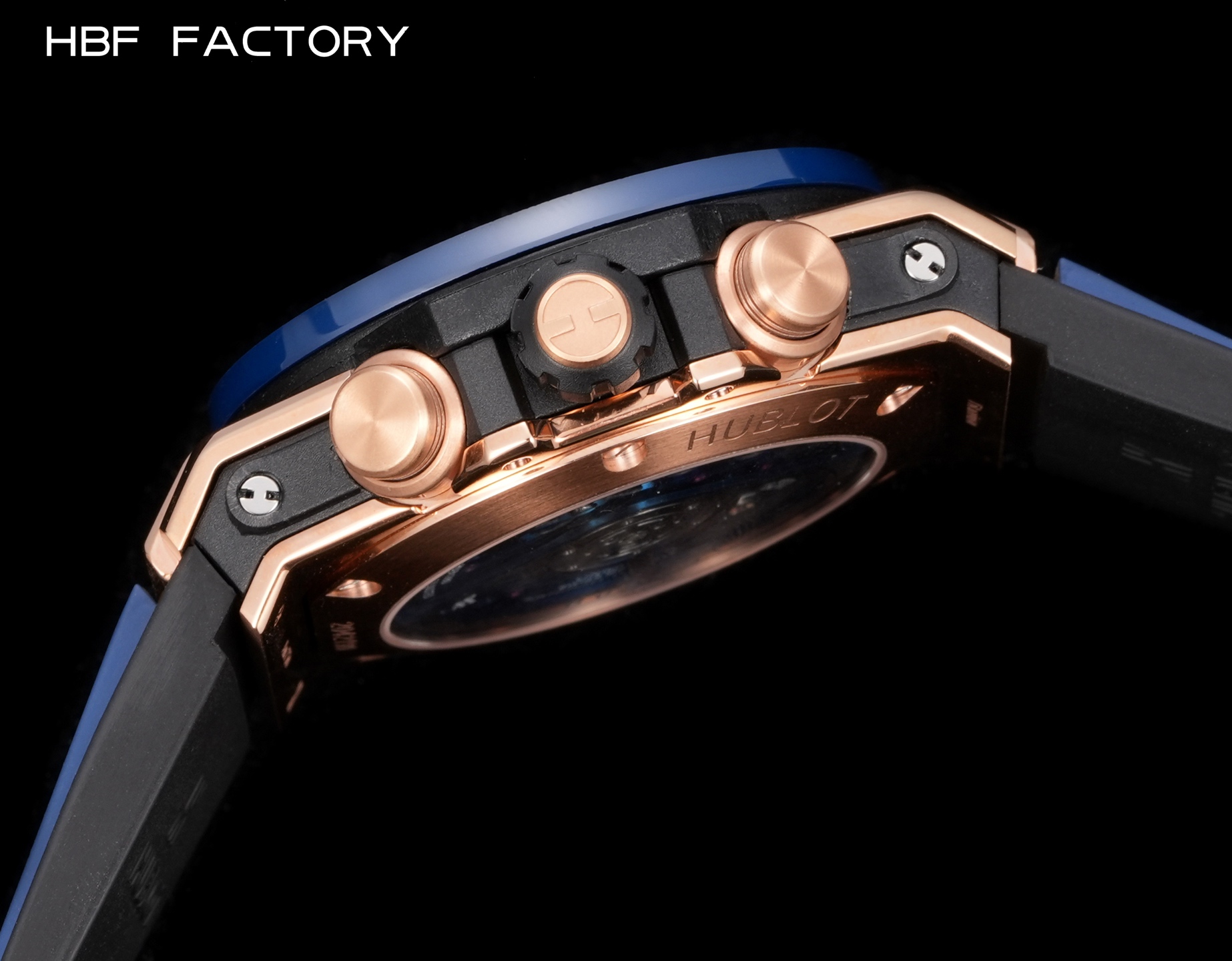 1650💰HBF  FACTORY  V2版 宇舶(恒宝)HUBLOT ——英勇无畏，拳拳出击，简称“HUB”“恒宝”，BigBang大爆炸元素材料计时码表v2版❶表壳采用进口316精钢材料 设计感爆炸❷搭载7750改“HUB1242”自动机芯 计时瞬启与一键飞返 完美还原原装功能 二次增重自动摆坨 达到更稳定的走时和超低返修率❸表带采用天然橡树橡胶表带 超强防水 柔软舒适❹表镜采用天然蓝宝石玻璃 耐磨耐刮 通透零瑕疵          作为一个年轻的品牌 宇舶以张扬的个性和独特的设计在高端制造下重抹一笔青春活力 将与大家一同感受年轻的自由！！！