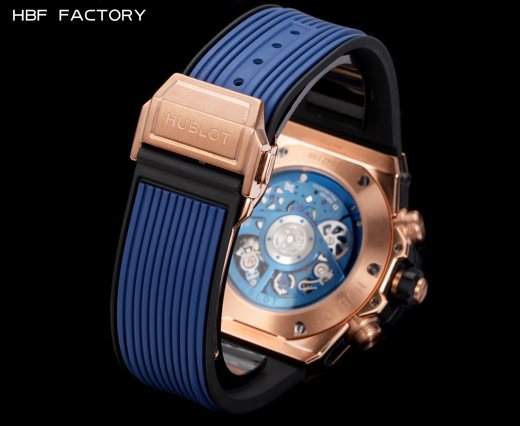 1650💰HBF  FACTORY  V2版 宇舶(恒宝)HUBLOT ——英勇无畏，拳拳出击，简称“HUB”“恒宝”，BigBang大爆炸元素材料计时码表v2版❶表壳采用进口316精钢材料 设计感爆炸❷搭载7750改“HUB1242”自动机芯 计时瞬启与一键飞返 完美还原原装功能 二次增重自动摆坨 达到更稳定的走时和超低返修率❸表带采用天然橡树橡胶表带 超强防水 柔软舒适❹表镜采用天然蓝宝石玻璃 耐磨耐刮 通透零瑕疵          作为一个年轻的品牌 宇舶以张扬的个性和独特的设计在高端制造下重抹一笔青春活力 将与大家一同感受年轻的自由！！！