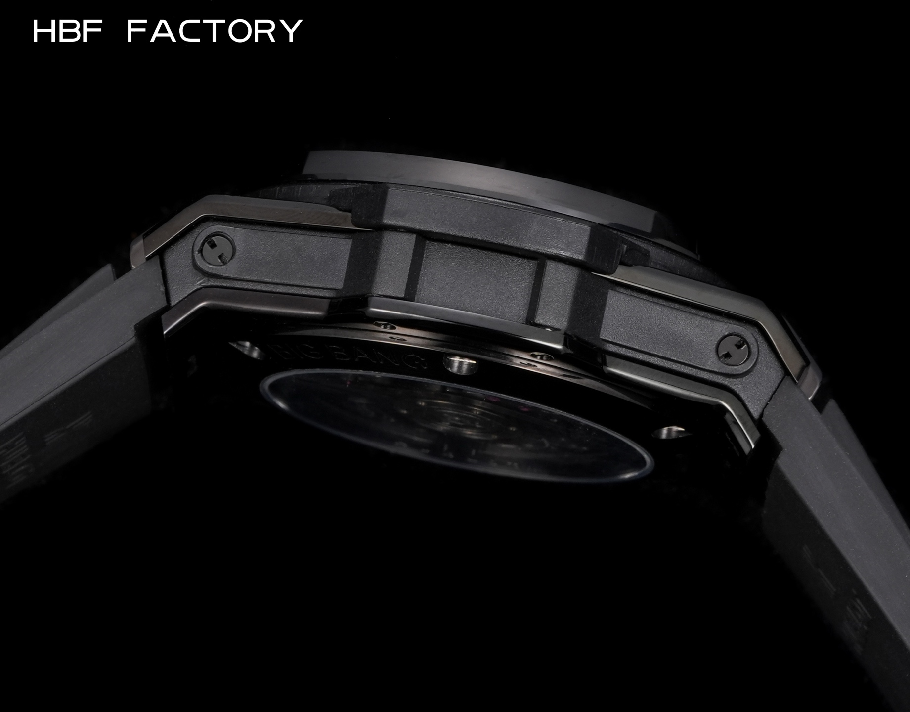 1650💰HBF FACTORY V2版 宇舶(恒宝)HUBLOT ——英勇无畏,拳拳出击,简称“HUB”“恒宝”,BigBang大爆炸元素材料计时码表v2版❶表壳采用进口316精钢材料 设计感爆炸❷搭载7750改“HUB1242”自动机芯 计时瞬启与一键飞返 完美还原原装功能 二次增重自动摆坨 达到更稳定的走时和超低返修率❸表带采用天然橡树橡胶表带 超强防水 柔软舒适❹表镜采用天然蓝宝石玻璃 耐磨耐刮 通透零瑕疵 作为一个年轻的品牌 宇舶以张扬的个性和独特的设计在高端制造下重抹一笔青春活力 将与大家一同感受年轻的自由!!!
