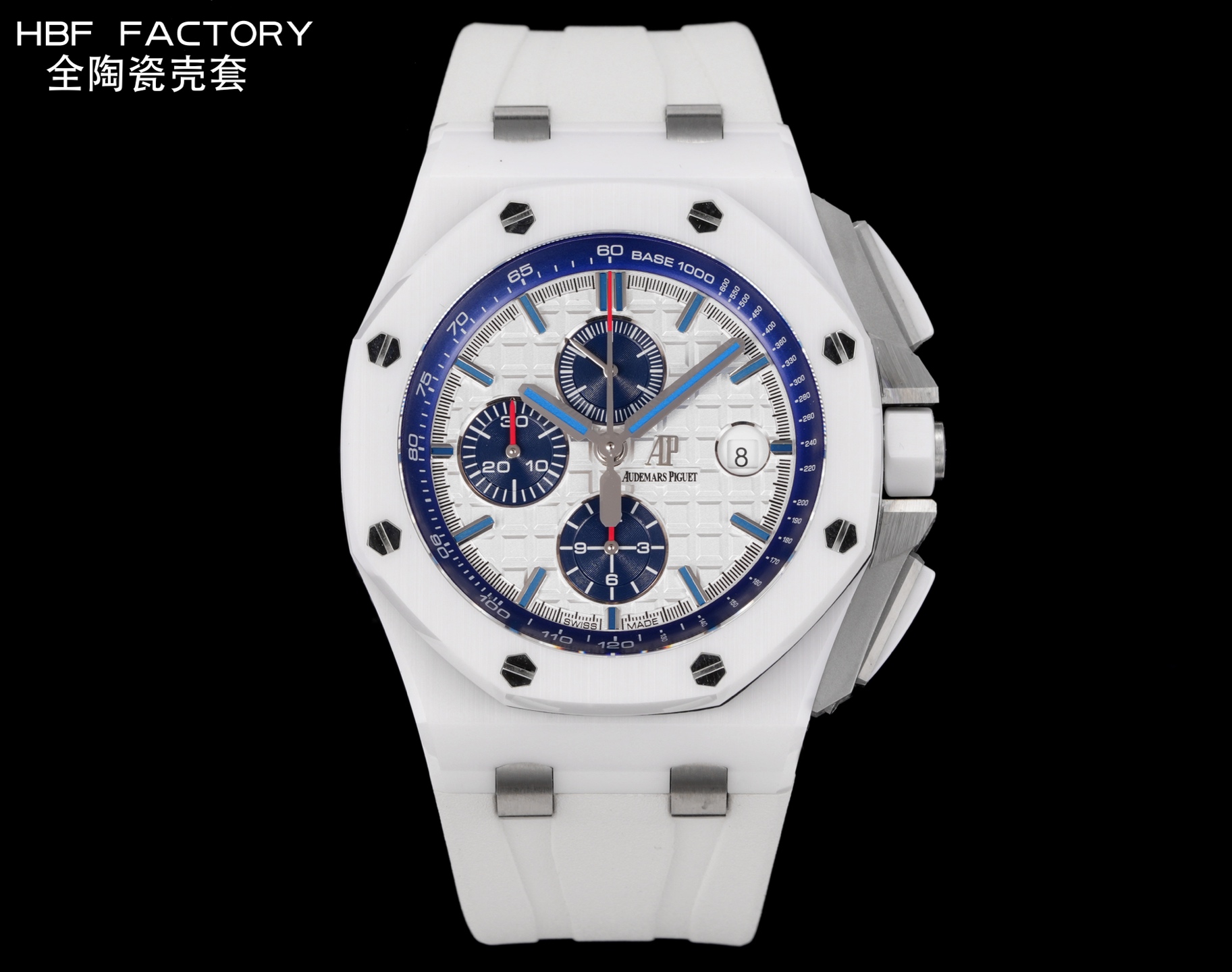 NO:340264,Unified HBF FACTORY Audemars Piguet Full Ceramic Shell Audemars Piguet Royal Oak Offshore 26402 Series 44MM Watch Flash Sale all versions of the 