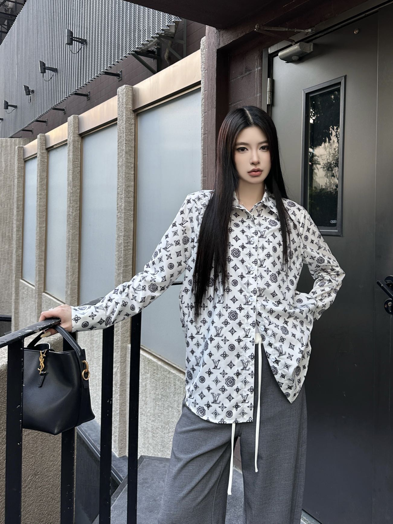 路易威登 Louis Vuitton 高定典藏名品高定成衣时装外套连衣裙衬衫T恤 #B2FC8700 2