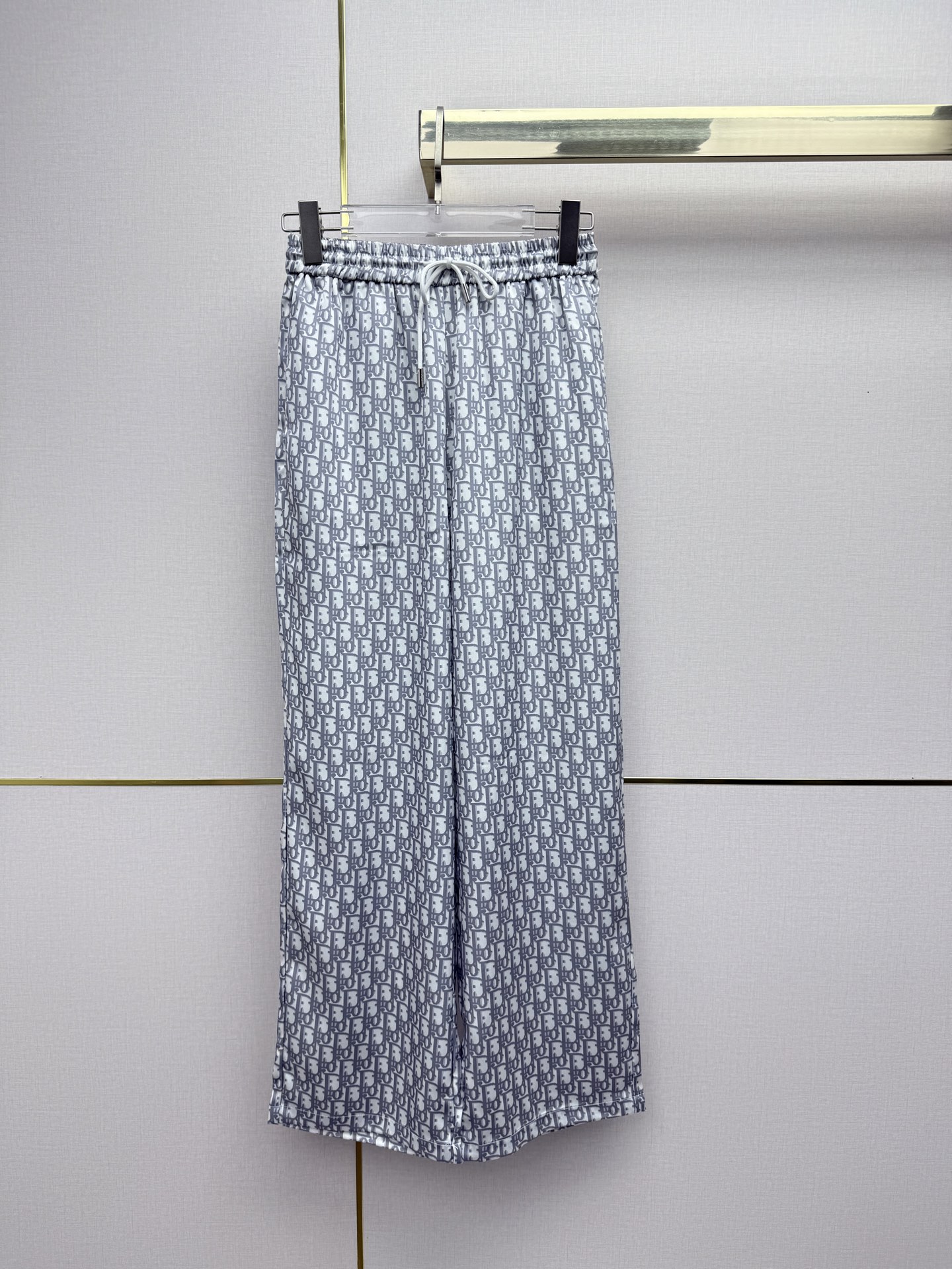 NO:825524,Dio*/26SS new wide-leg pants/classic presbyopic print/drawstring elastic waist/casual style/two colors and three codes SMLB808, Dior-clothing, dior, dior,19860909Dio*/26SS新款阔腿裤/经典老花印花/抽绳松紧腰/休闲款/两色三码SMLB808,迪奥-服装,dior,dior,,Women's clothing