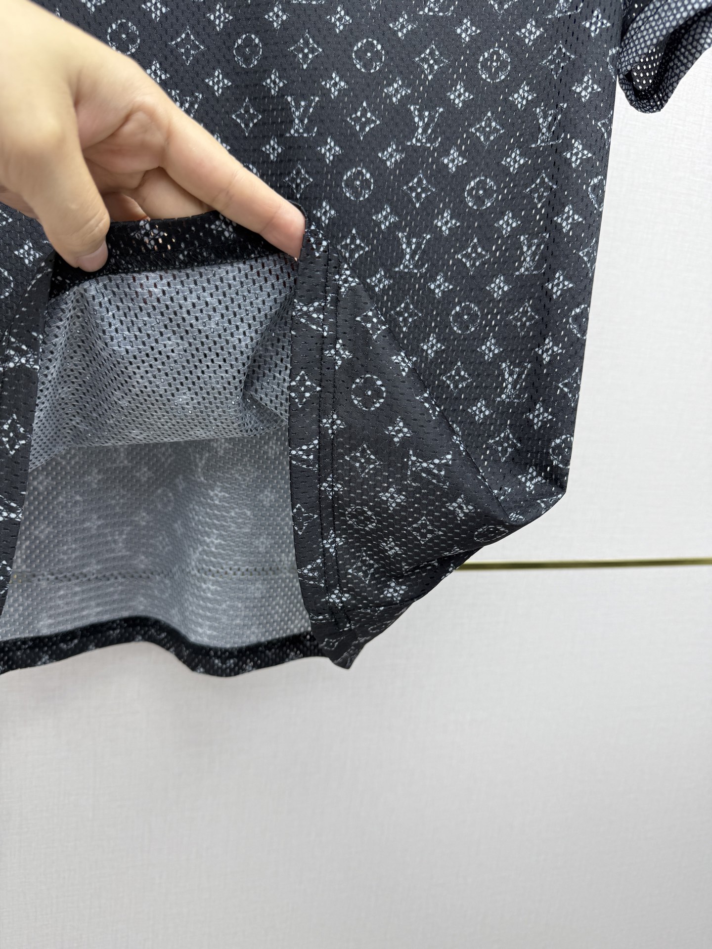 louis vuitton monogram t shirt and shorts set