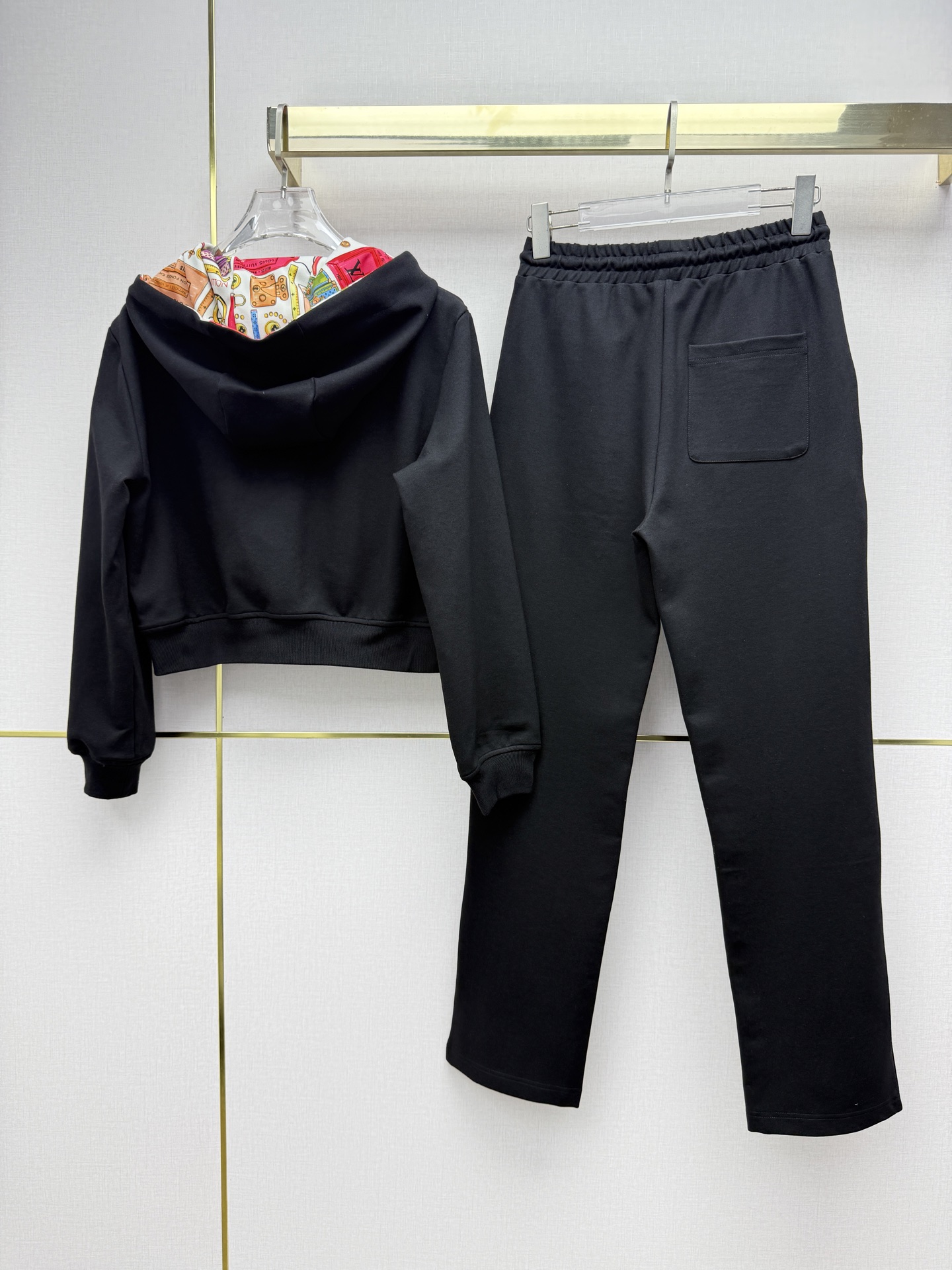 louis vuitton reversible monogram hoodie pants set
