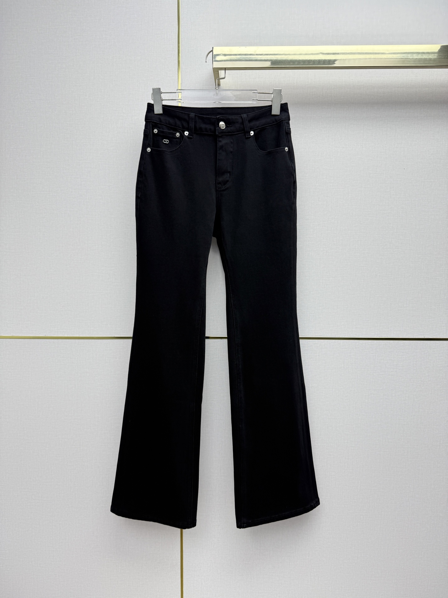 Black Flared Pants