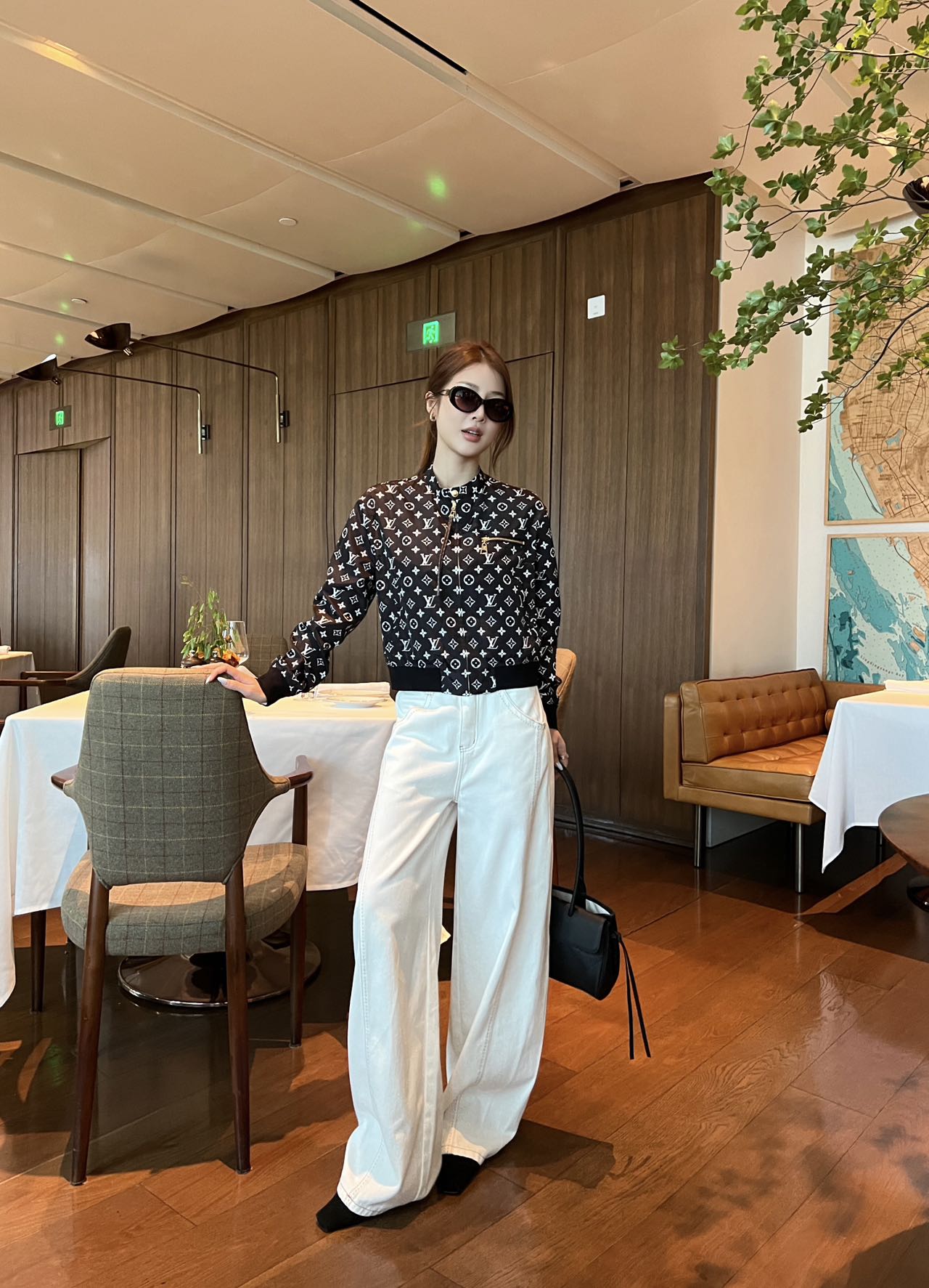 louis vuitton reversible nouveau bomber jacket