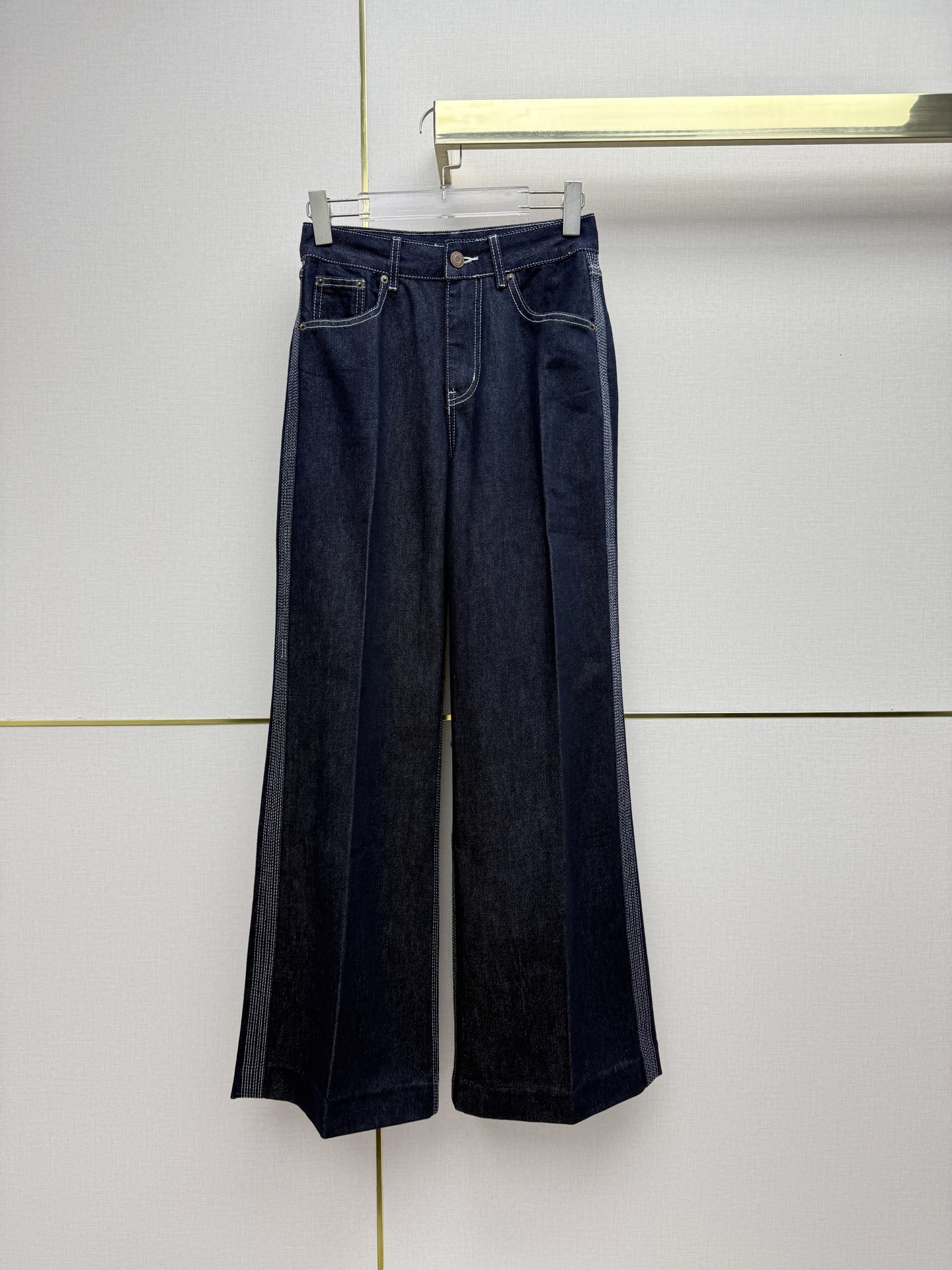 Celine Blue Flared Jeans