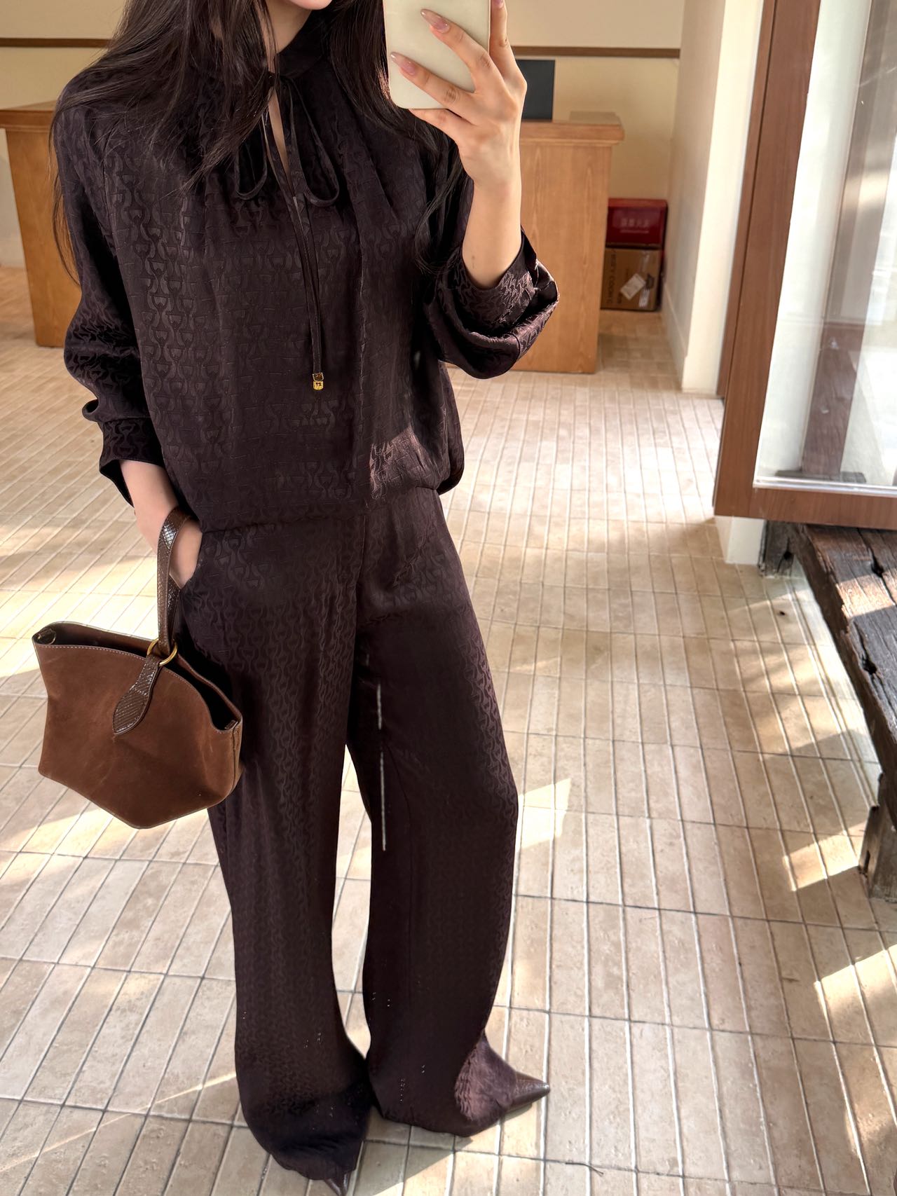 Gucci Black Hooded Lounge Set