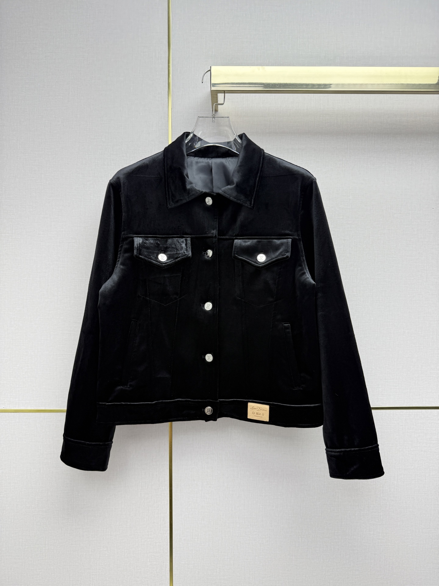 Louis Vuitton Black Patch Pocket Jacket