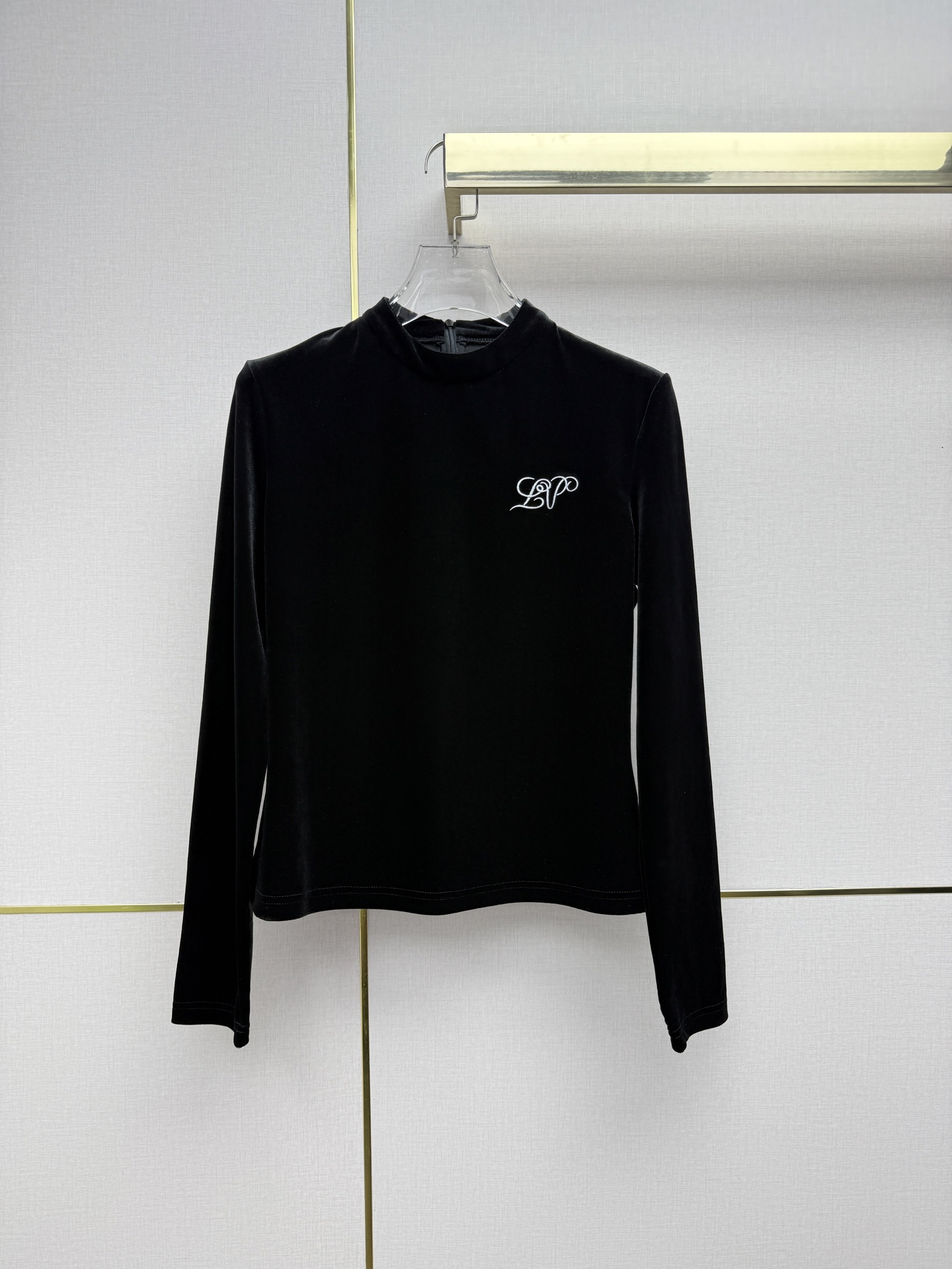 Louis Vuitton Black Small Logo Sweater