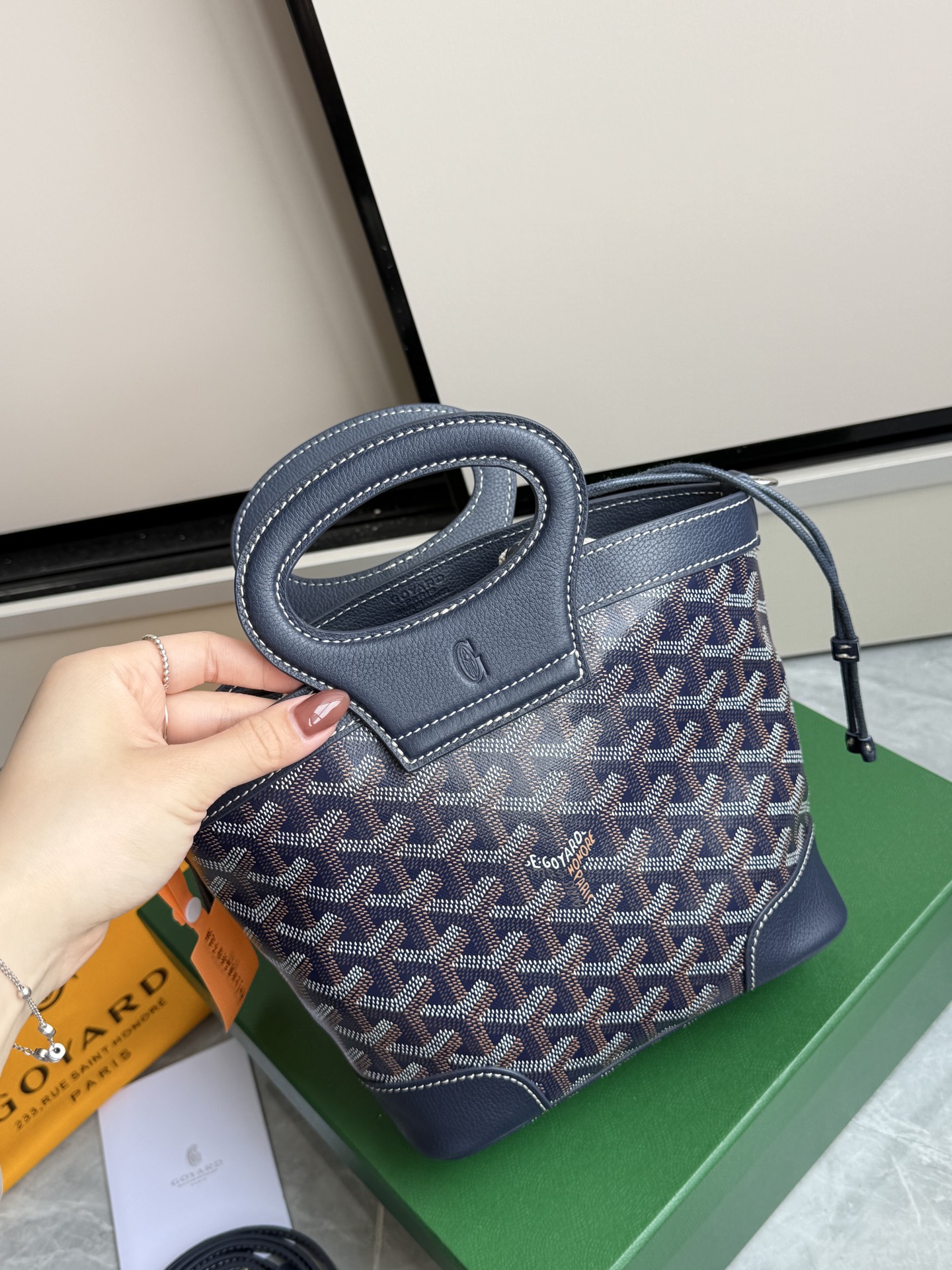 Goyard 戈雅菜篮子·深蓝色