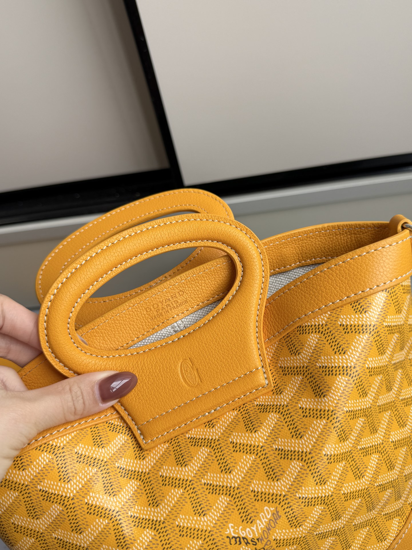 Goyard 戈雅菜篮子·黄色