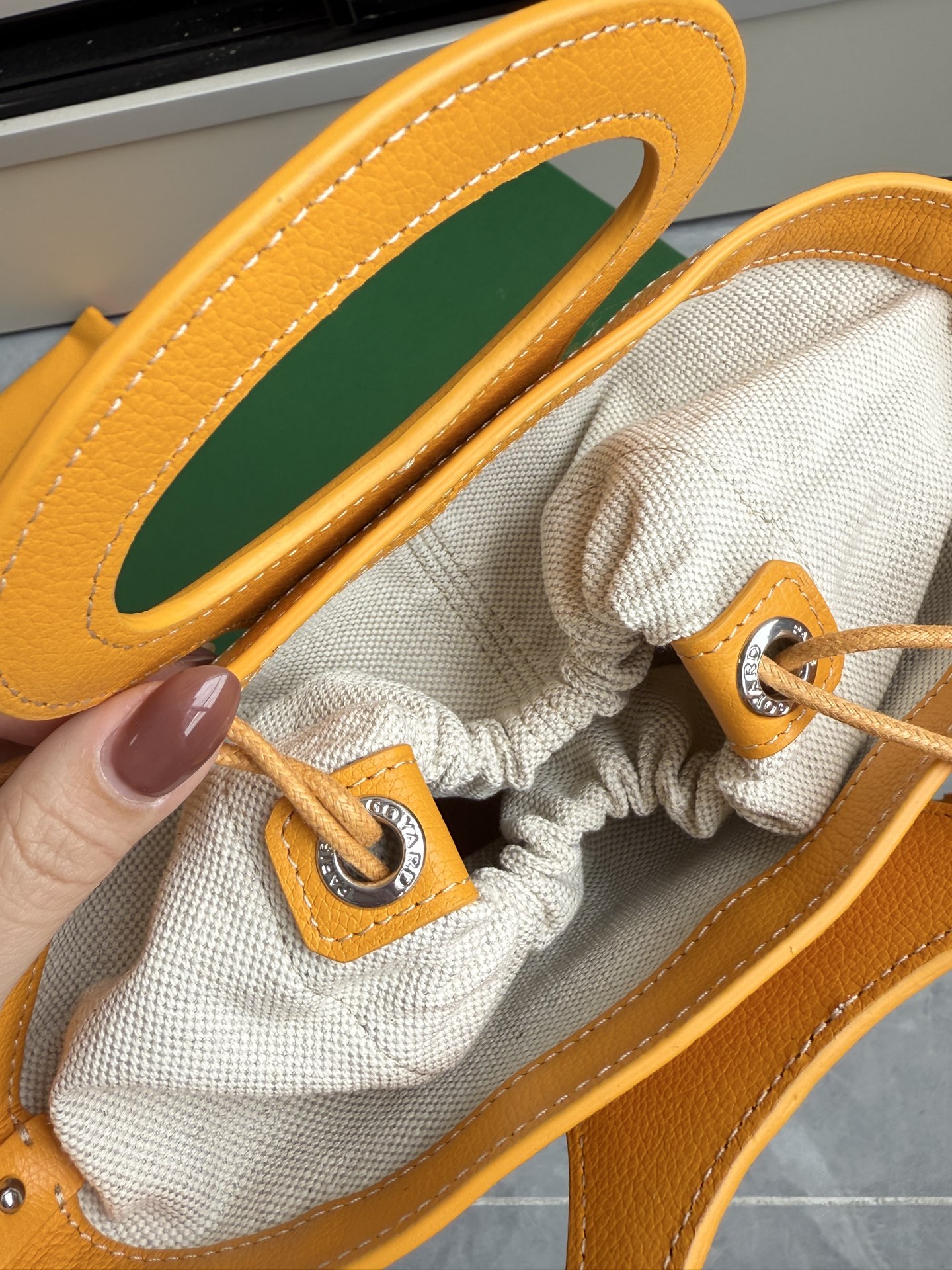 Goyard 戈雅菜篮子·黄色