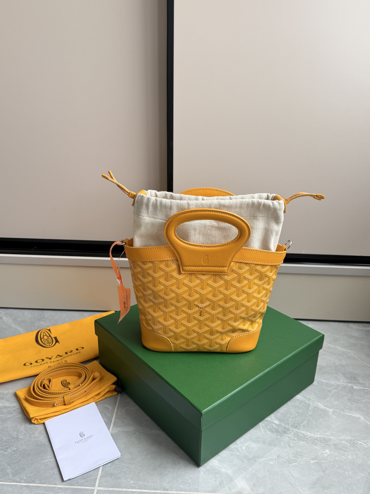 Goyard 戈雅菜篮子·黄色