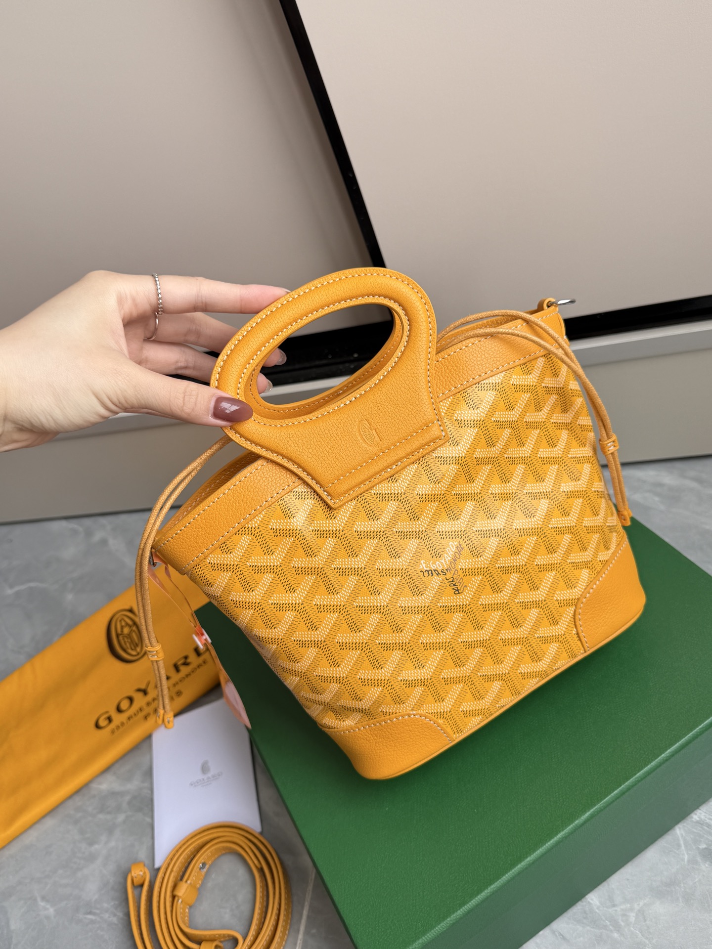 Goyard 戈雅菜篮子·黄色
