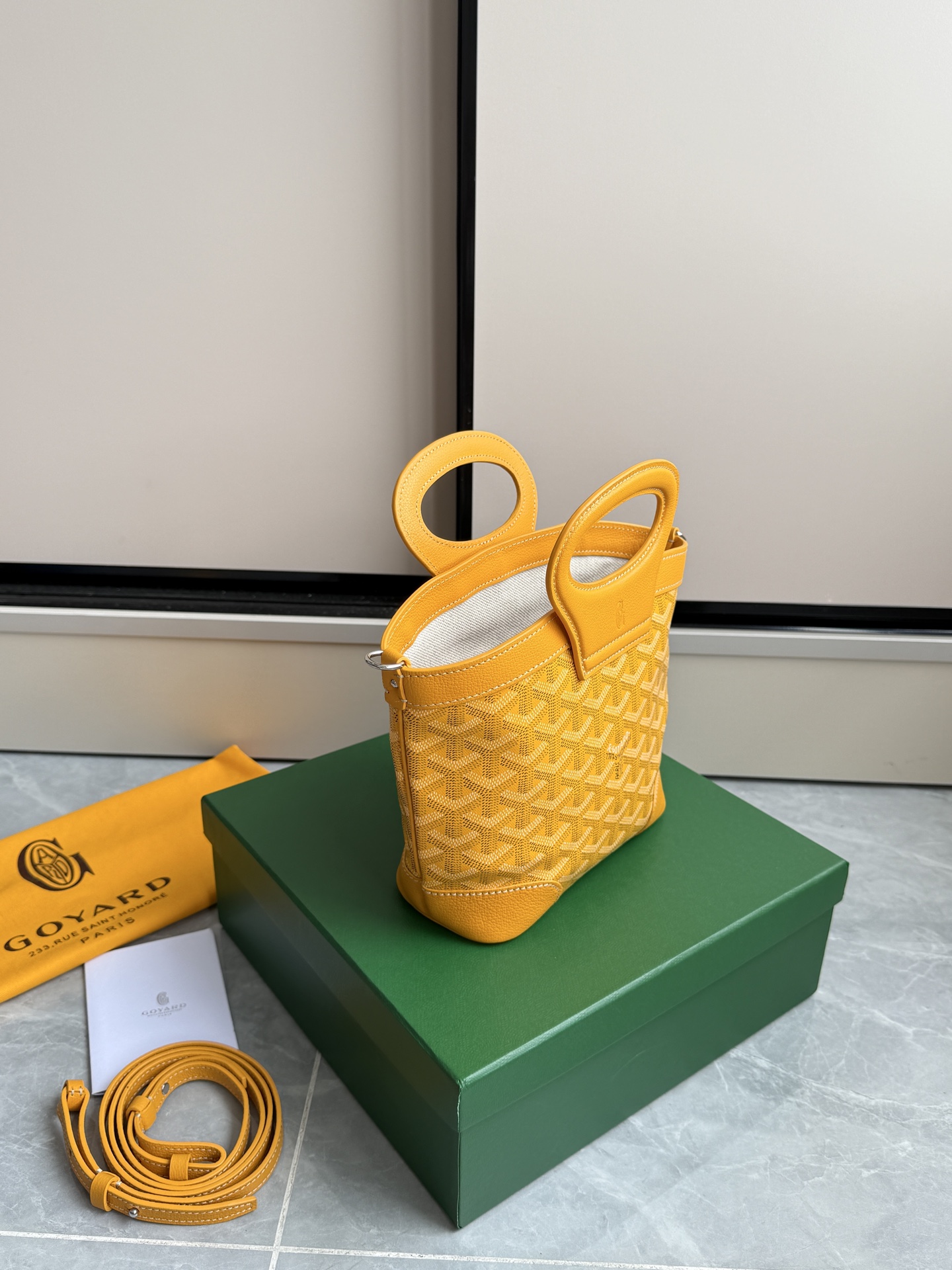 Goyard 戈雅菜篮子·黄色