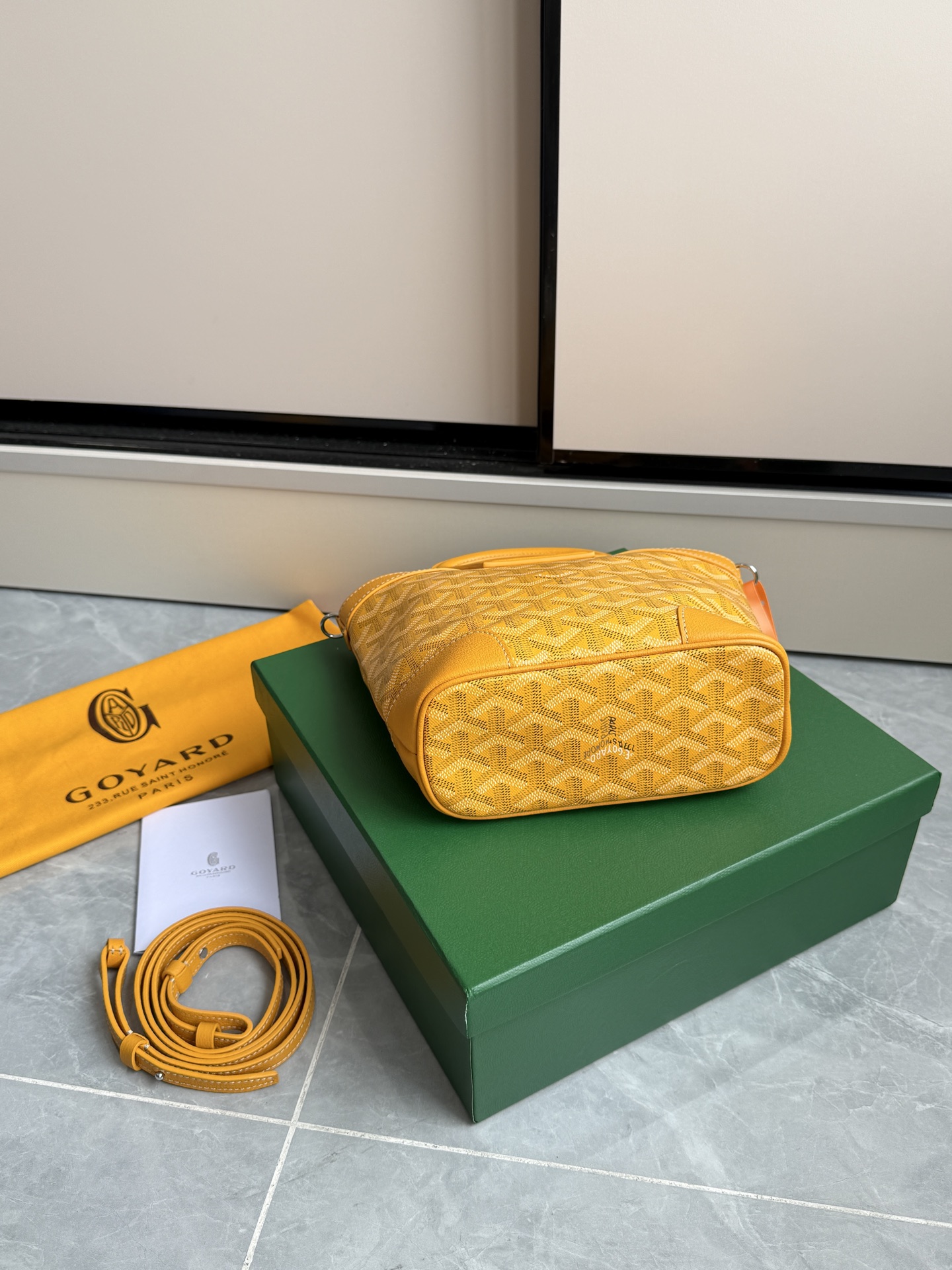 Goyard 戈雅菜篮子·黄色
