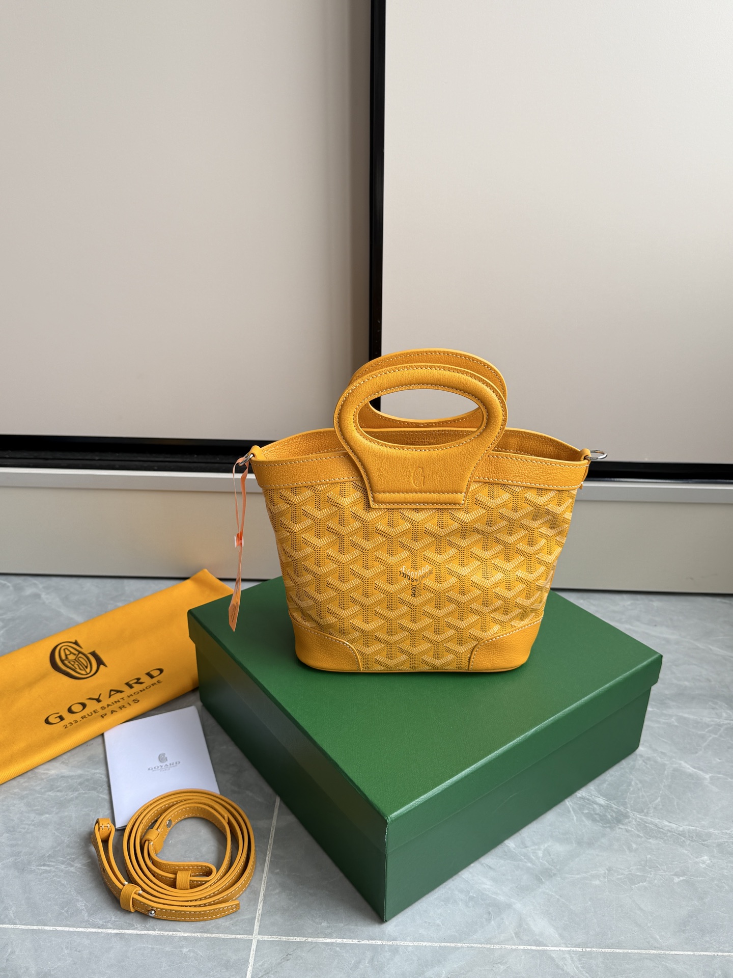 Goyard 戈雅菜篮子·黄色