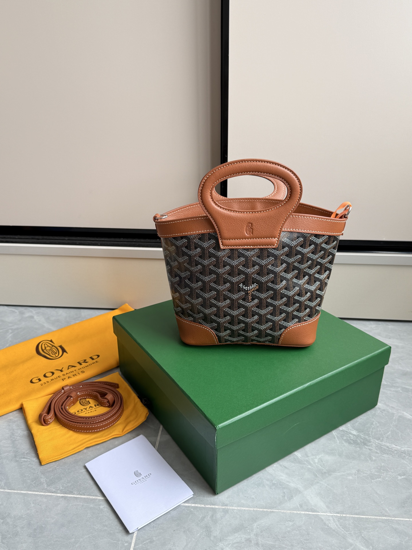 Goyard 戈雅菜篮子·棕色