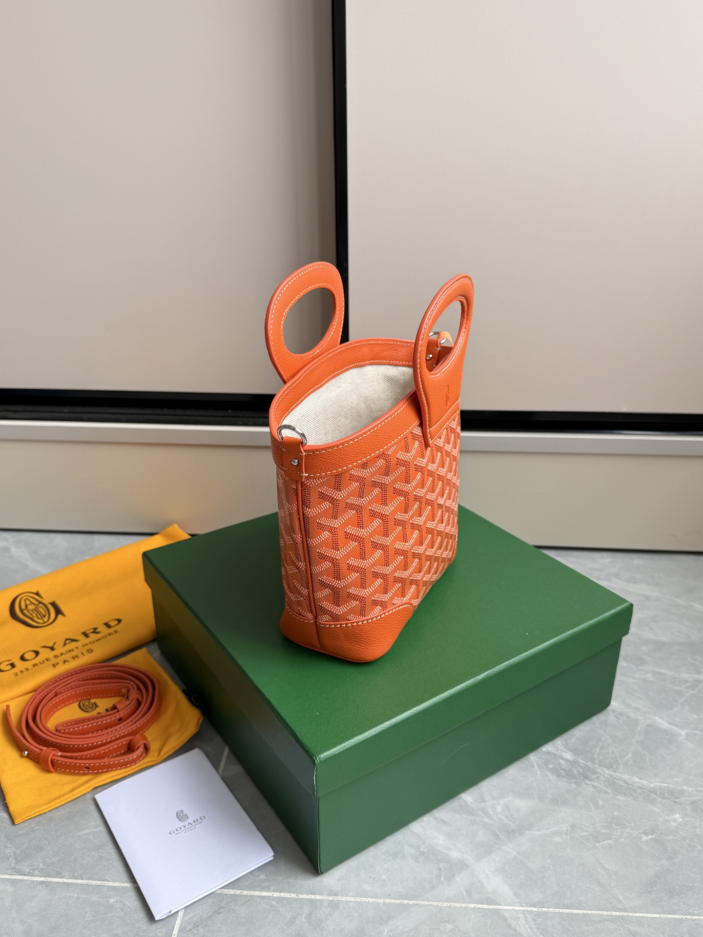 Goyard 戈雅菜篮子·橙色