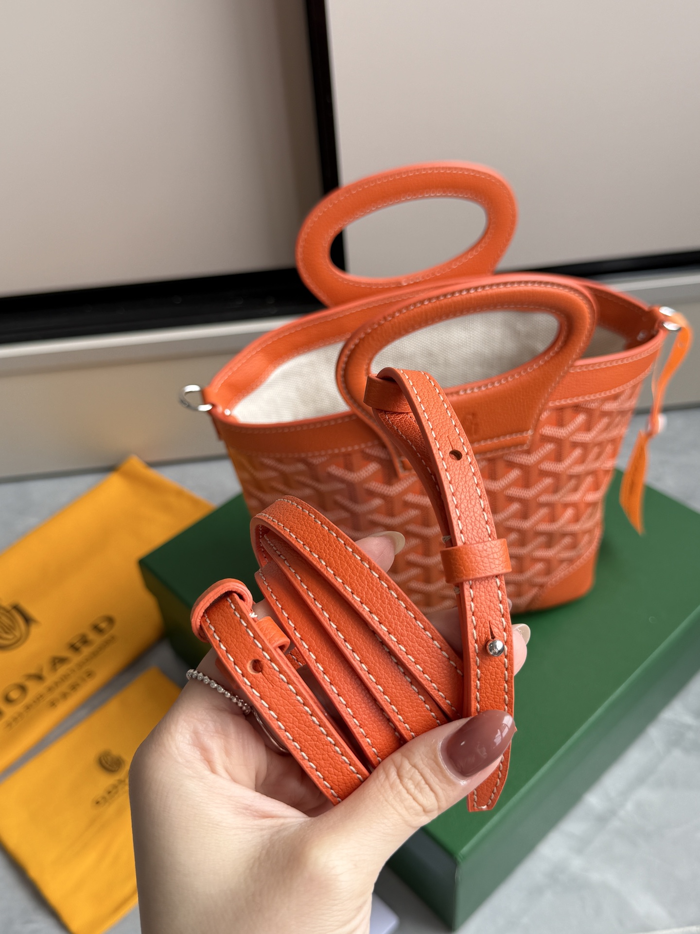 Goyard 戈雅菜篮子·橙色