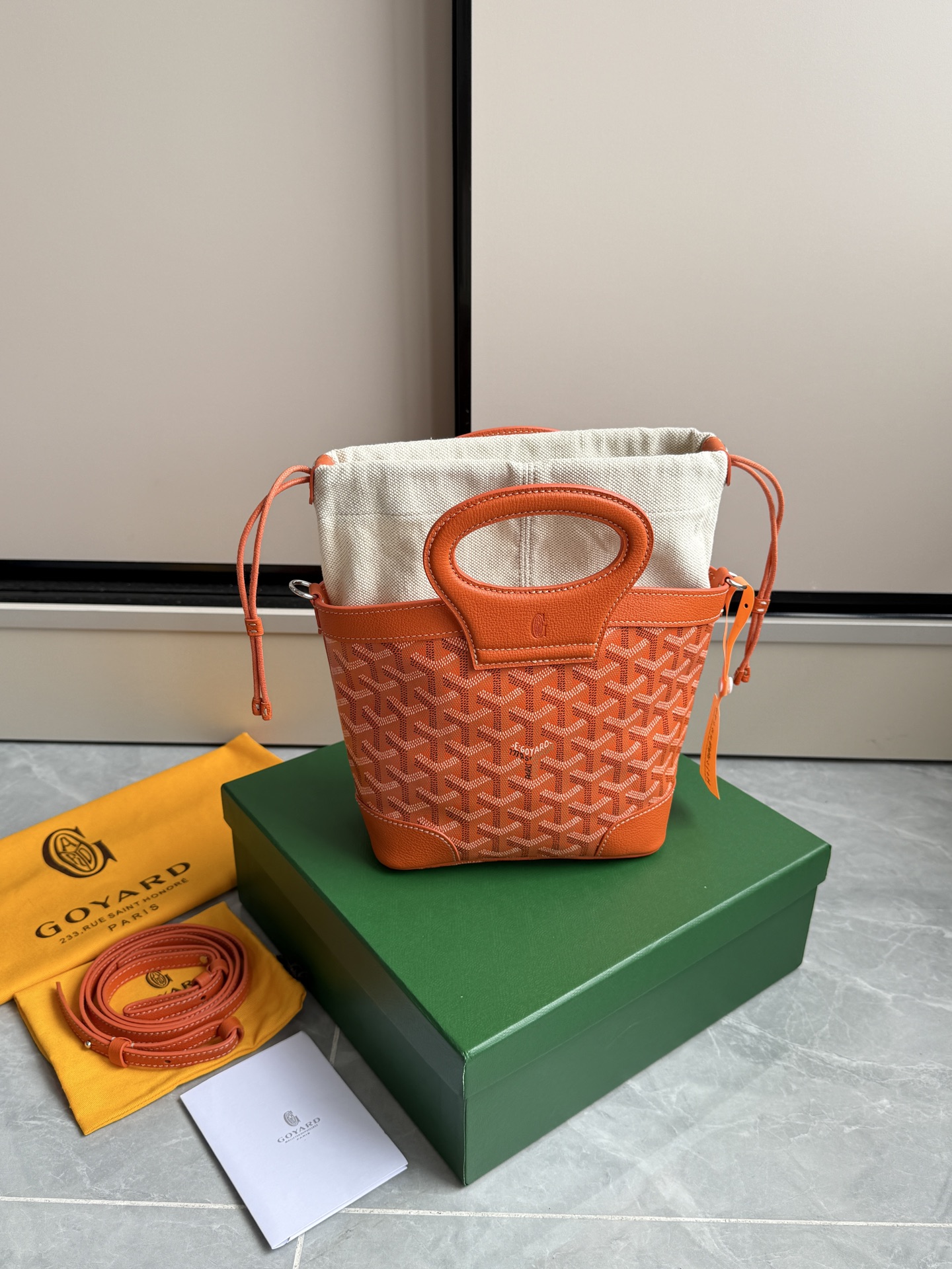 Goyard 戈雅菜篮子·橙色