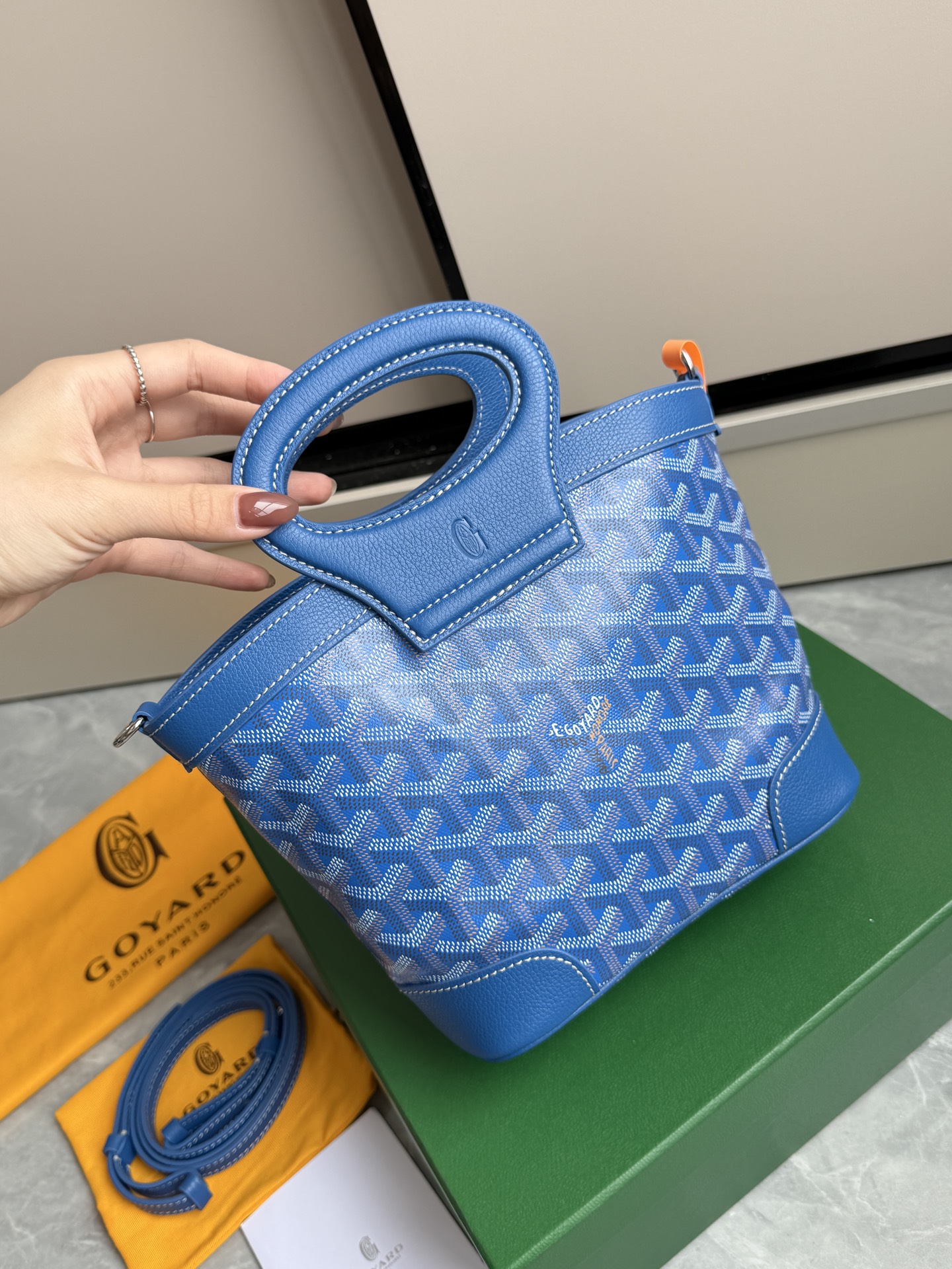 Goyard 戈雅菜篮子·蓝色
