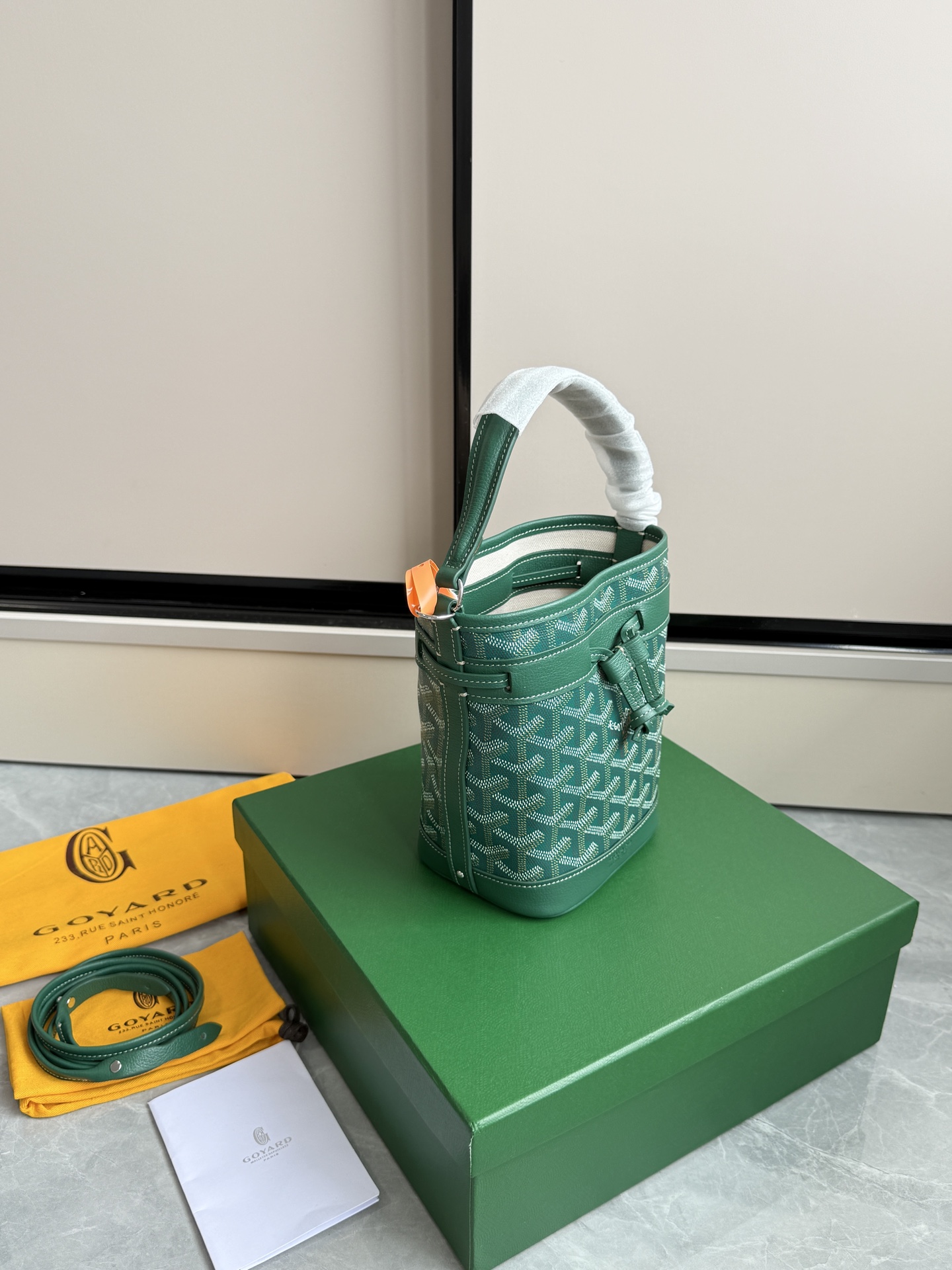 Goyard 戈雅迷你水桶·绿色