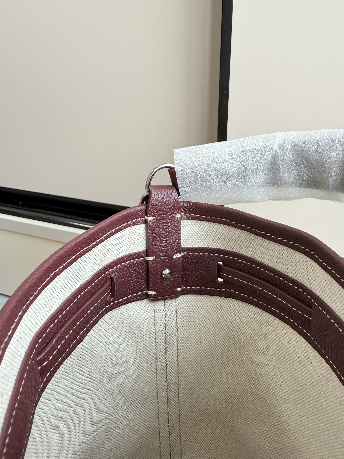 Goyard 戈雅迷你水桶·酒红色