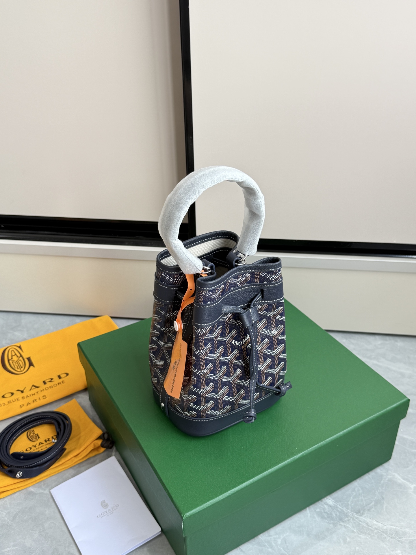 Goyard 戈雅迷你水桶·深蓝色