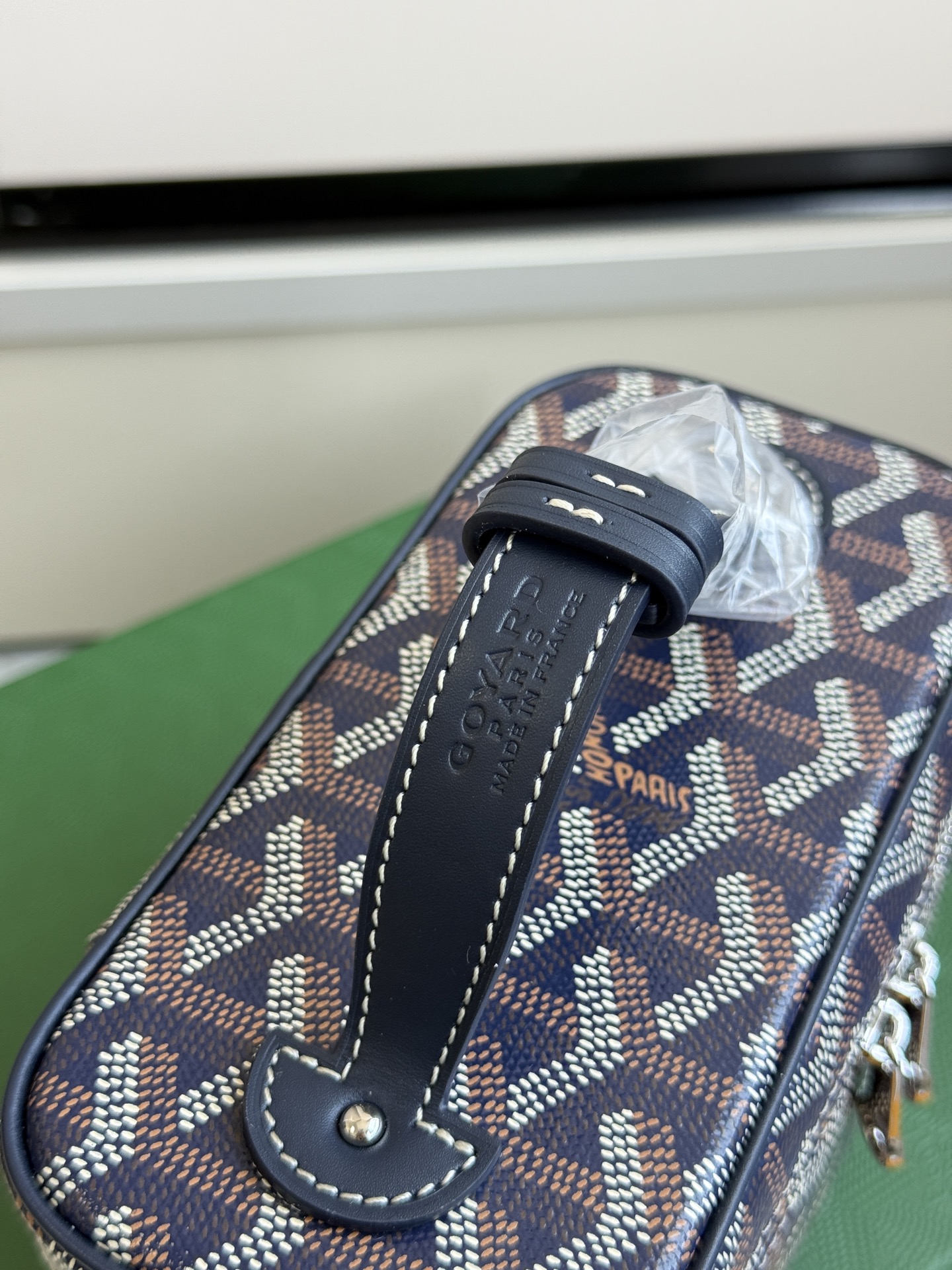 Goyard 升级版狗牙化妆包迷你·深蓝