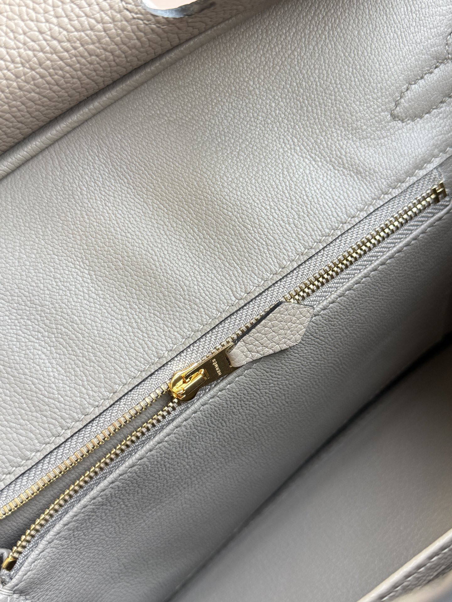 Hermès 铂金包·金扣沥青灰