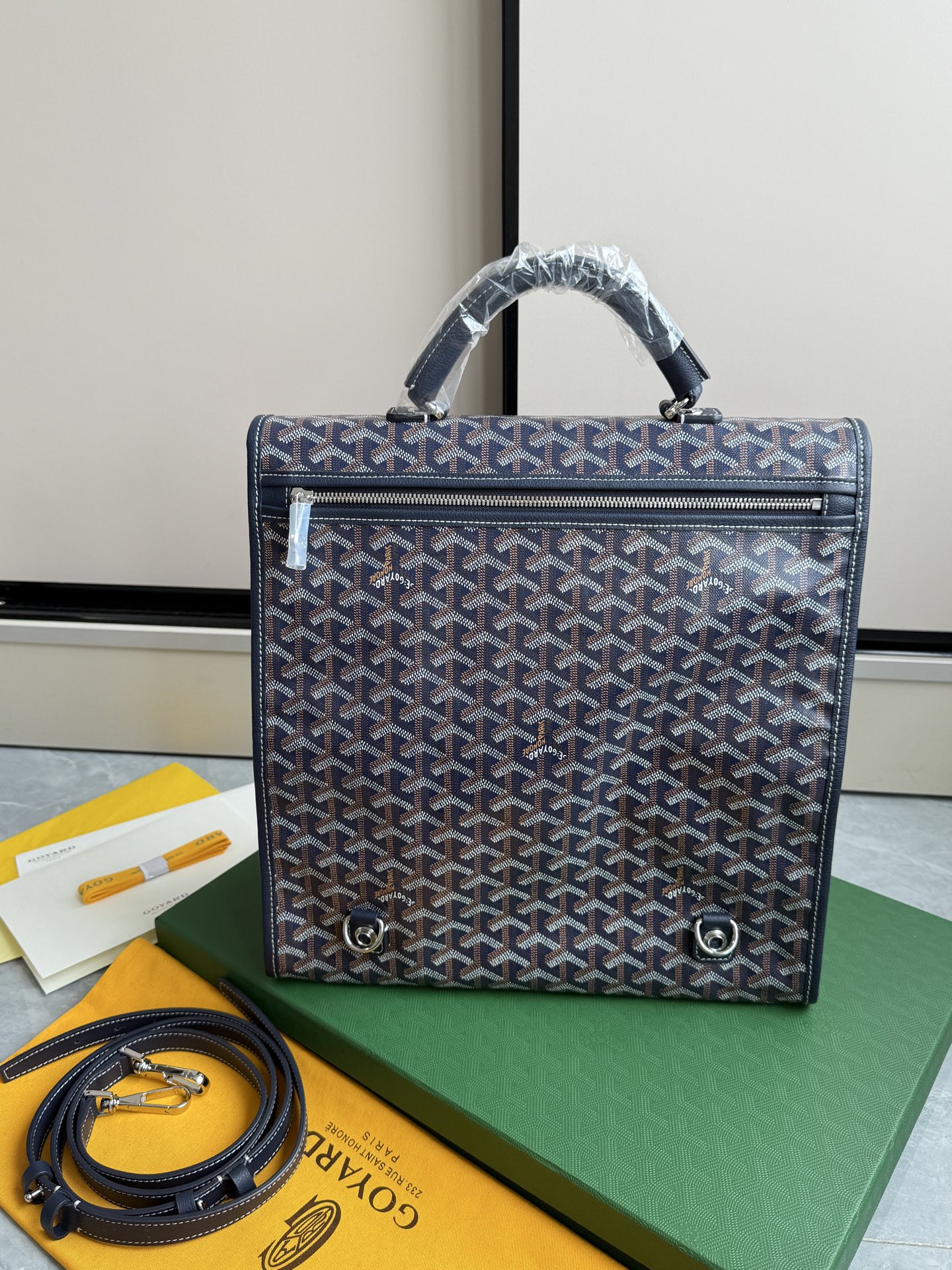 Goyard 升级版折叠大背包·深蓝