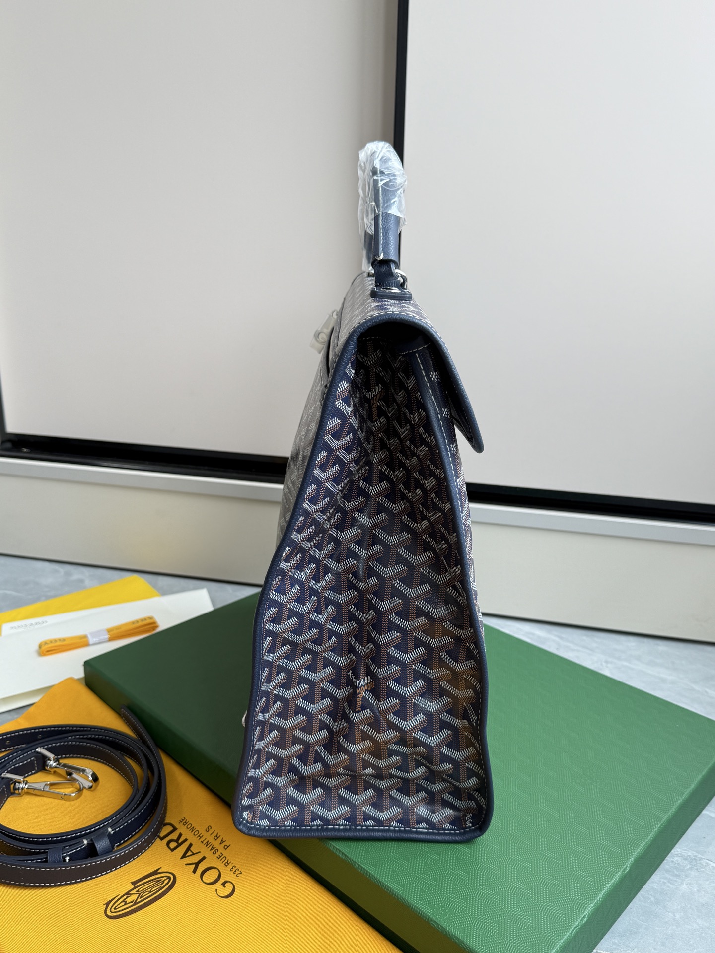 Goyard 升级版折叠大背包·深蓝