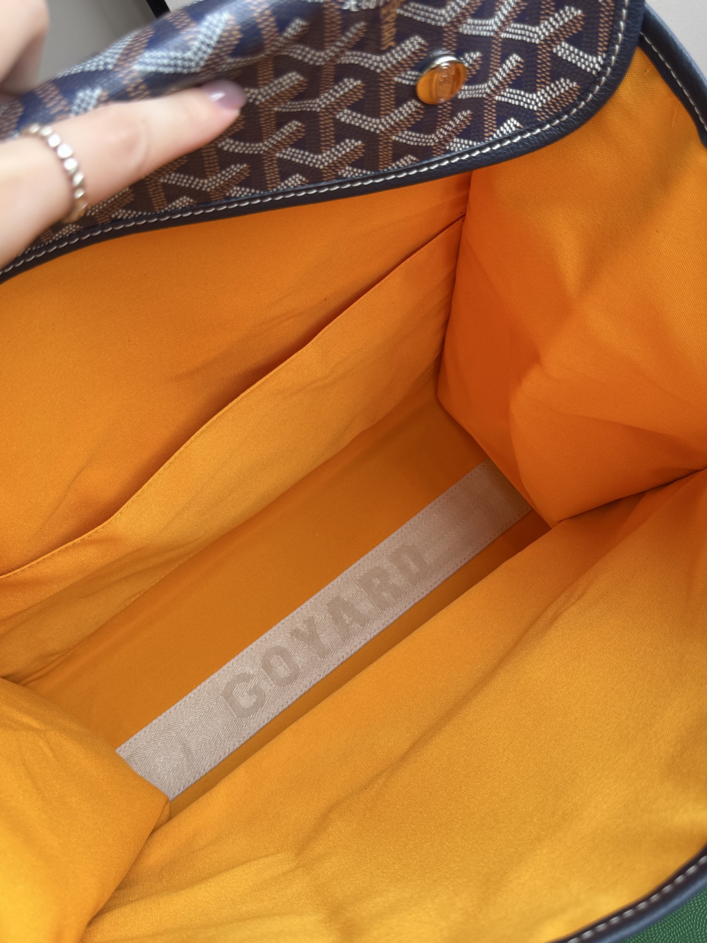 Goyard 升级版折叠大背包·深蓝