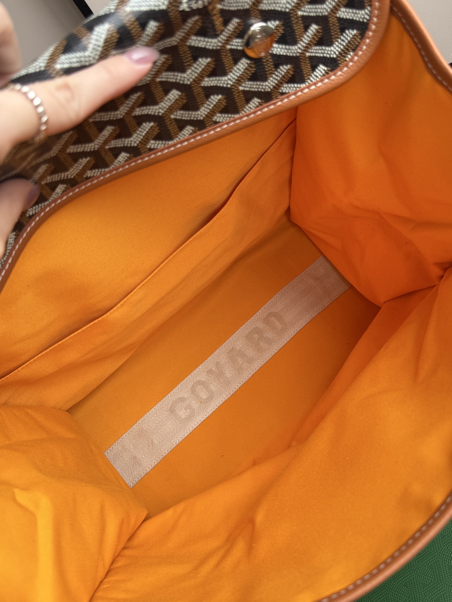 Goyard 升级版折叠大背包·棕色