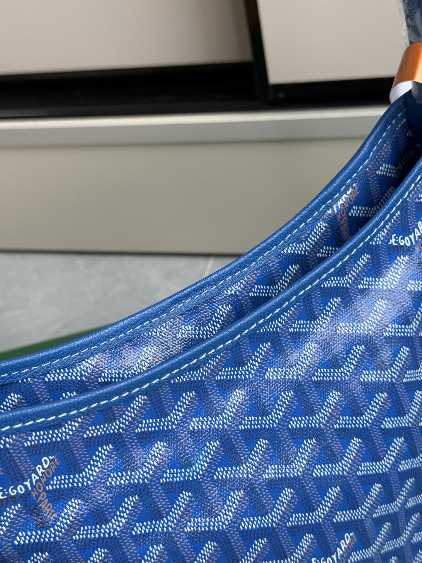 Goyard 升级版狗牙hobo迷你·浅蓝色
