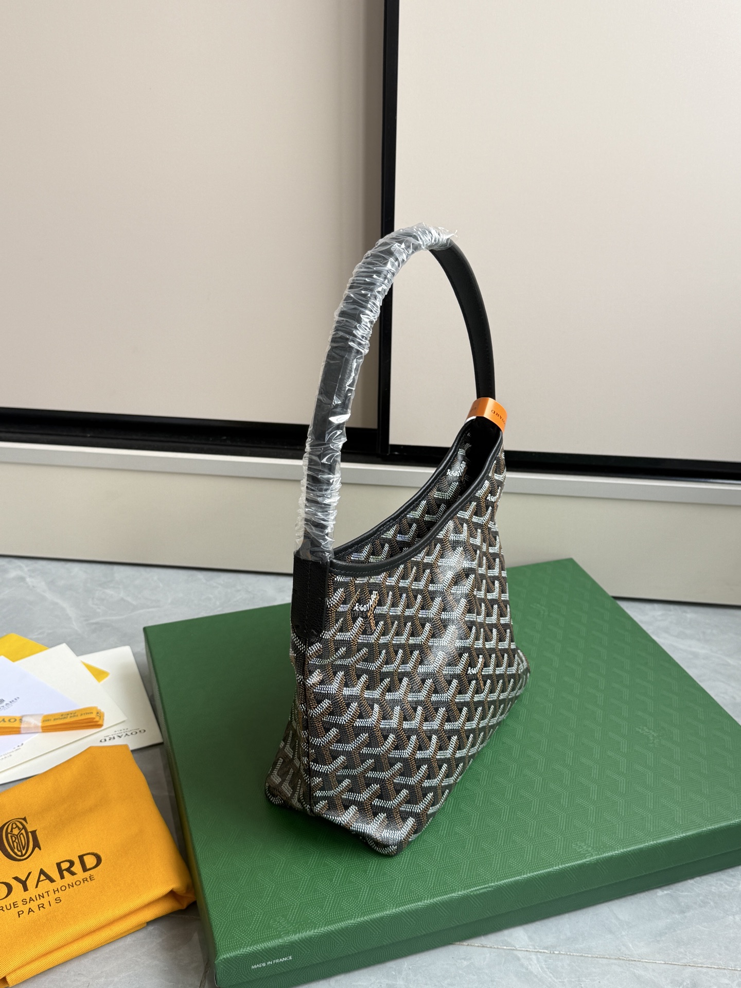 Goyard 升级版狗牙hobo迷你·黑色