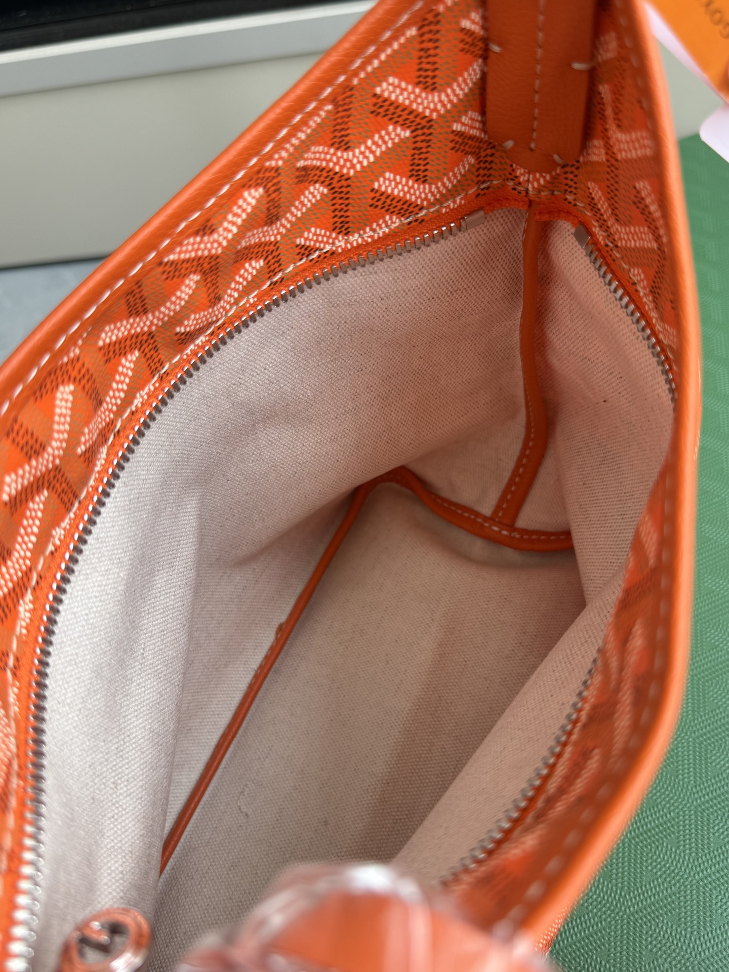 Goyard 升级版狗牙hobo迷你·橙色