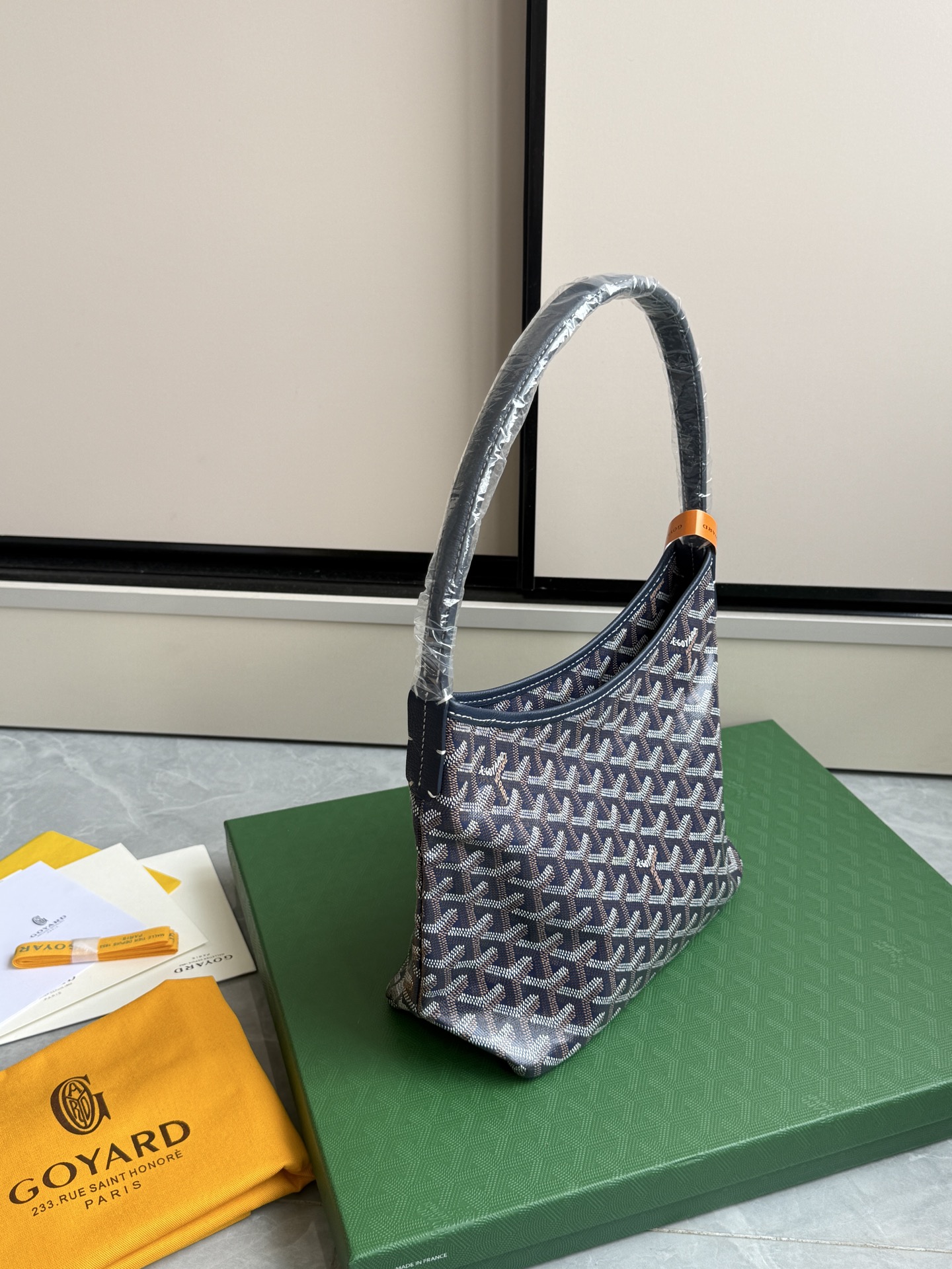 Goyard 升级版狗牙hobo迷你·深蓝色
