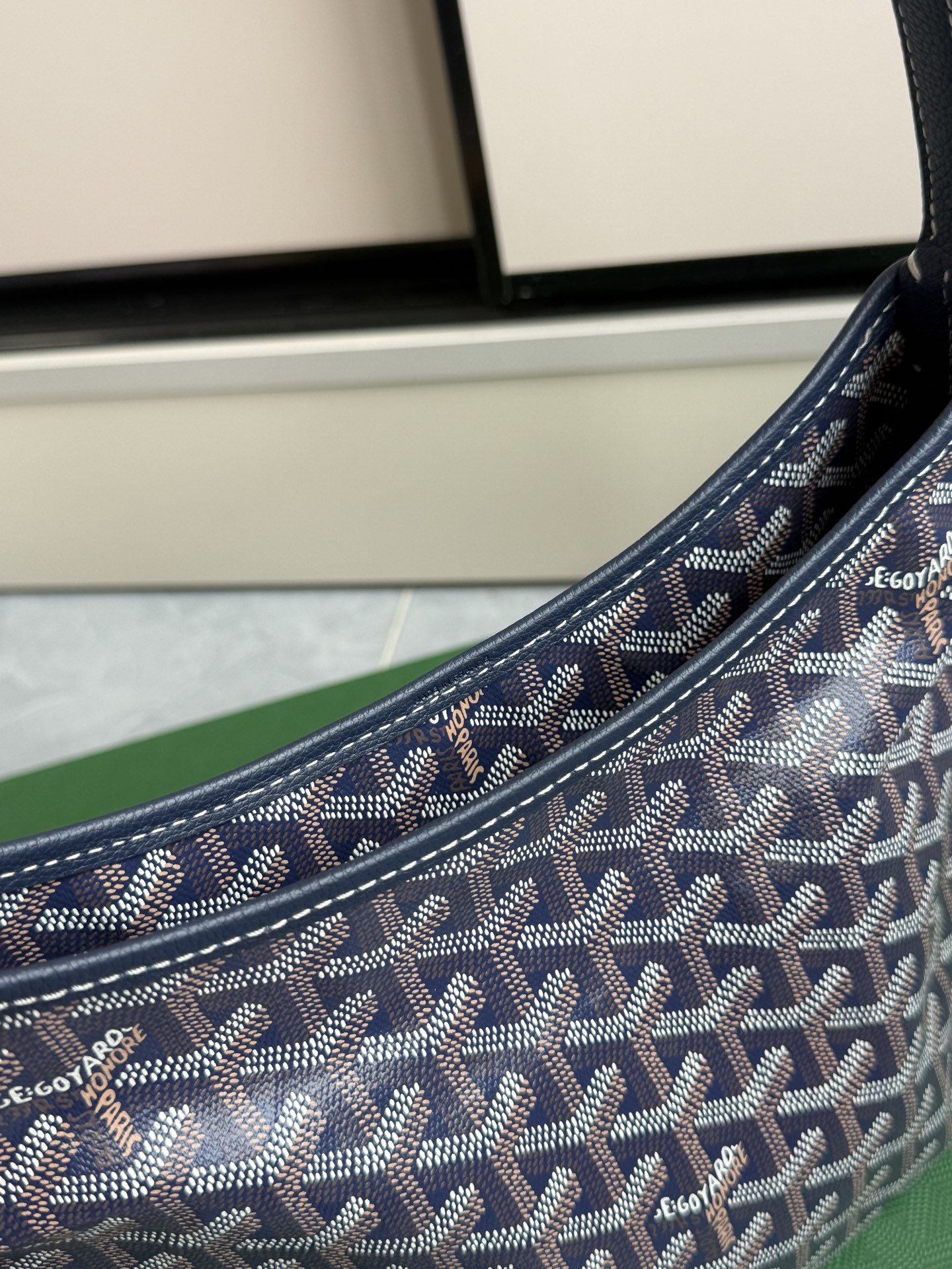 Goyard 升级版狗牙hobo迷你·深蓝色