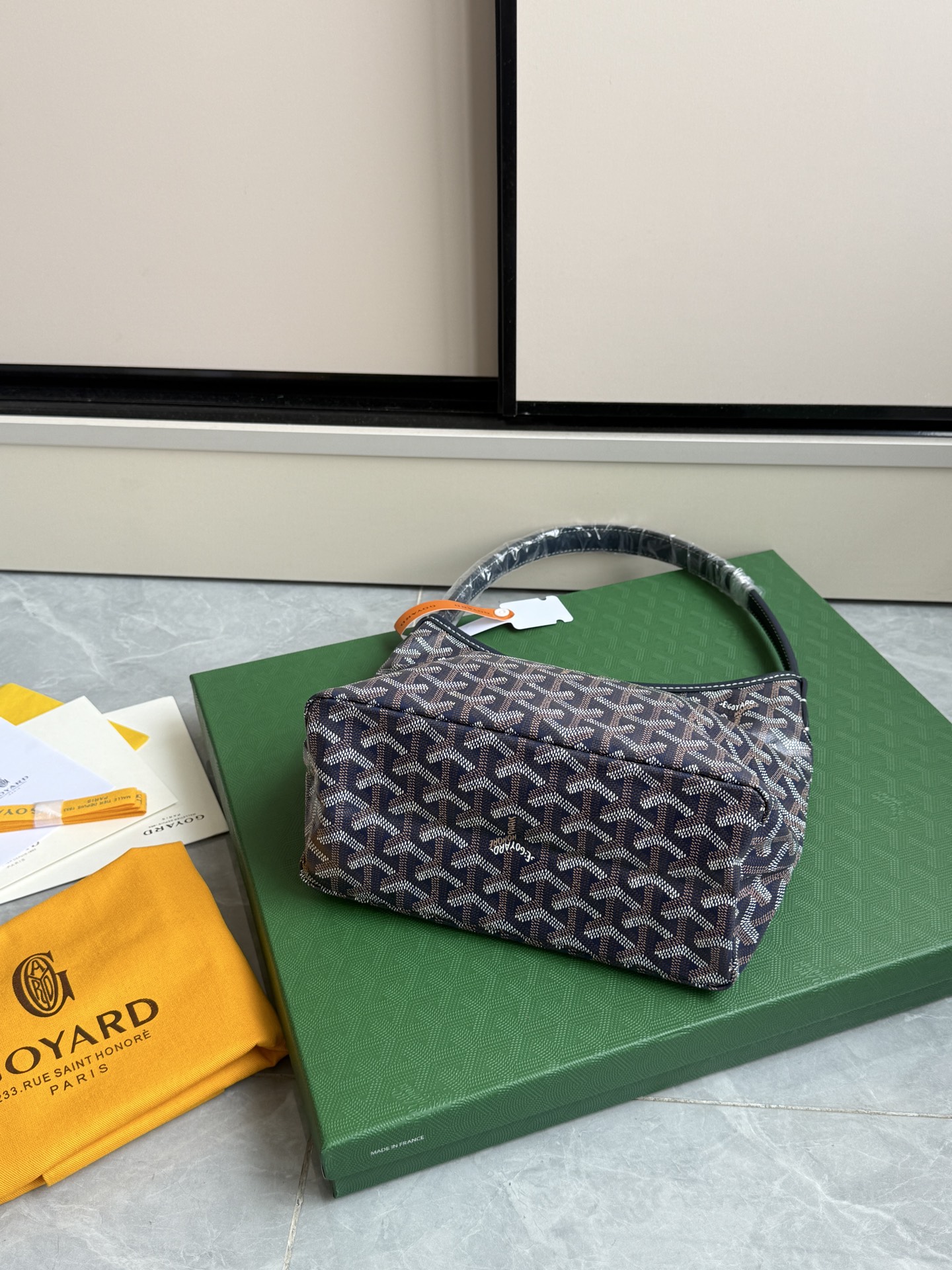 Goyard 升级版狗牙hobo迷你·深蓝色