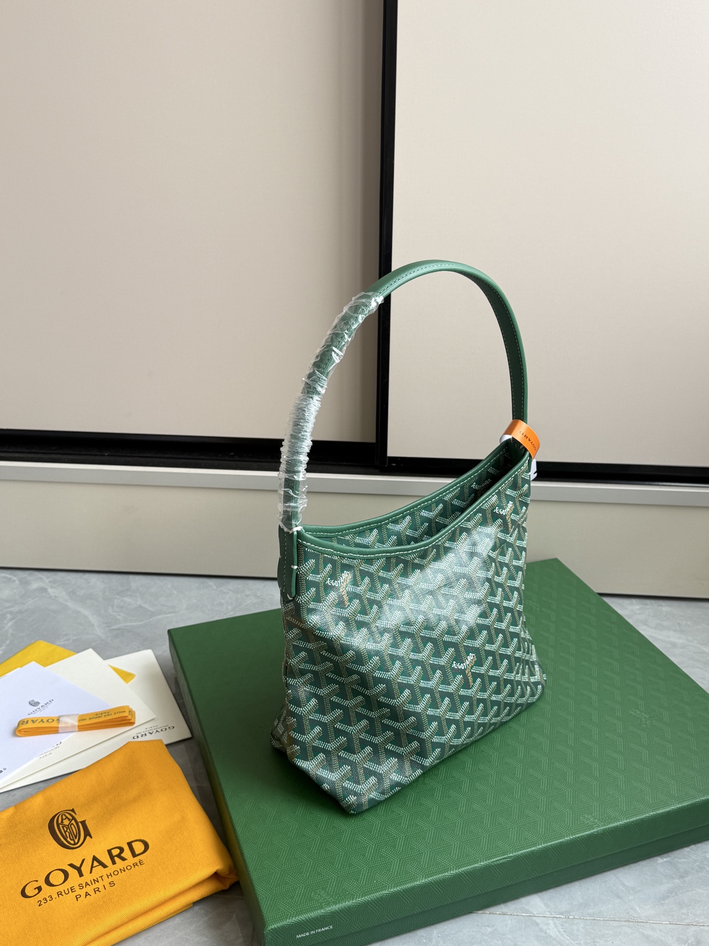 Gucci 升级版狗牙hobo迷你·绿色