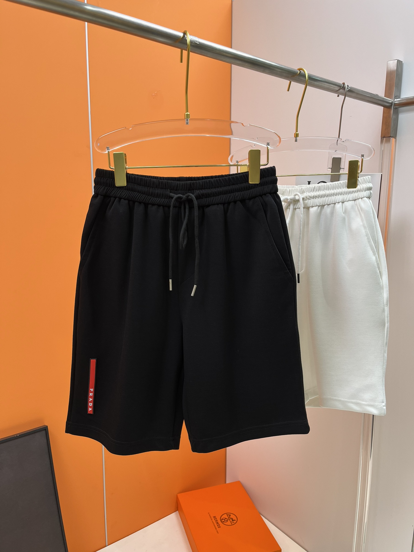 Prada Kleding Korte Broek Mannen Zomercollectie Casual